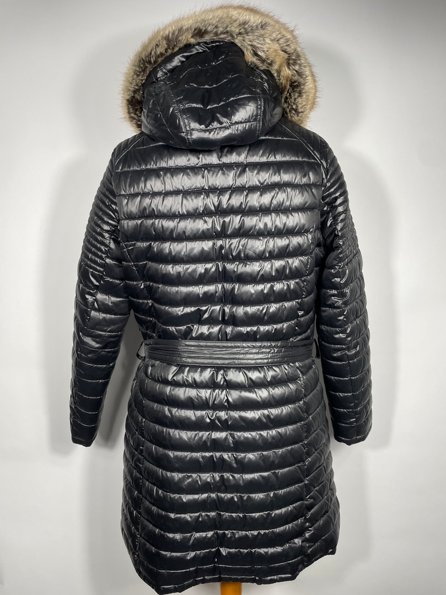 Barbour International Long Coat Size 14