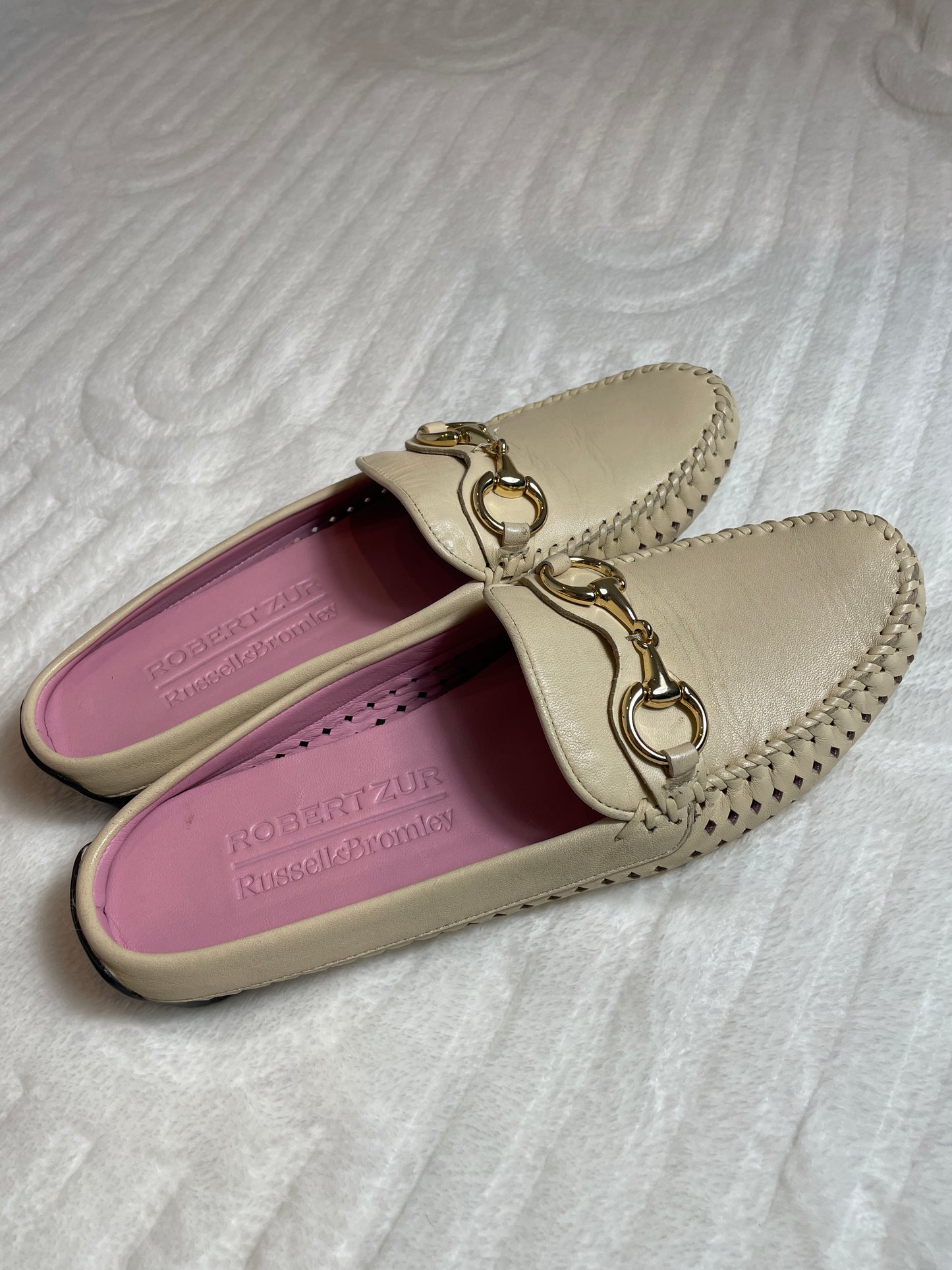 Russell & Bromley backless loafers