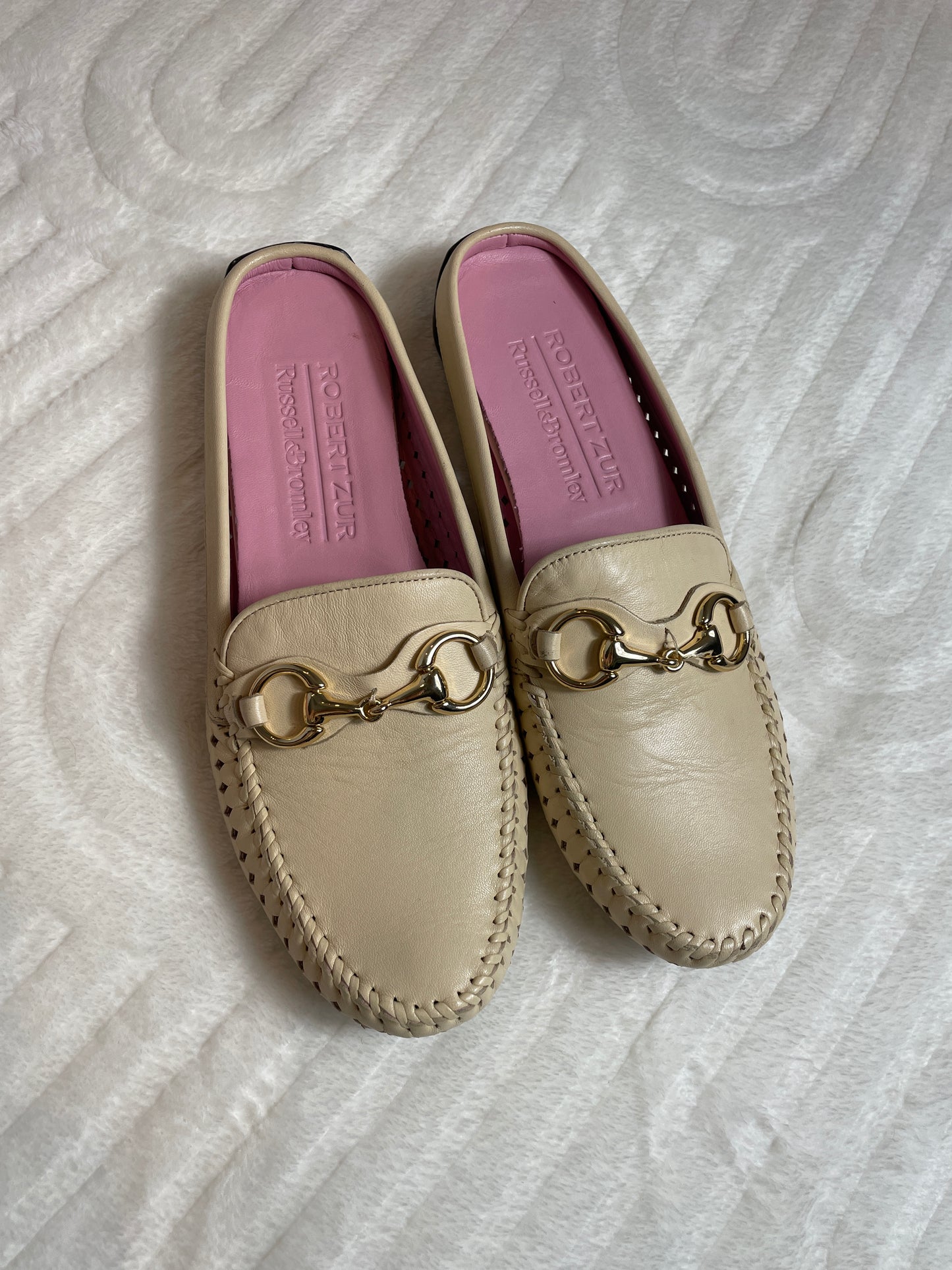 Russell & Bromley backless loafers