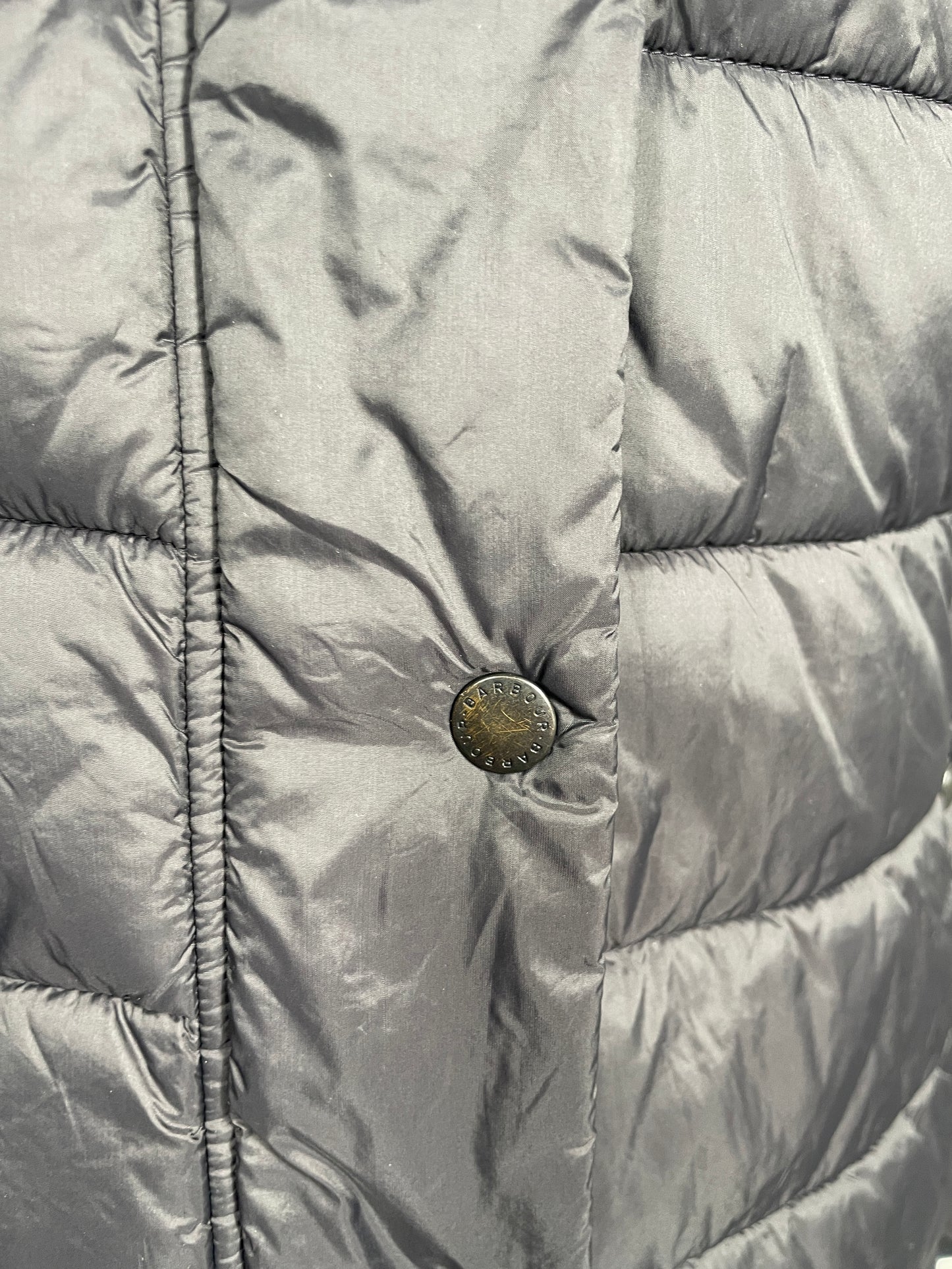 Barbour Housesteads Quilt Coat Size 12