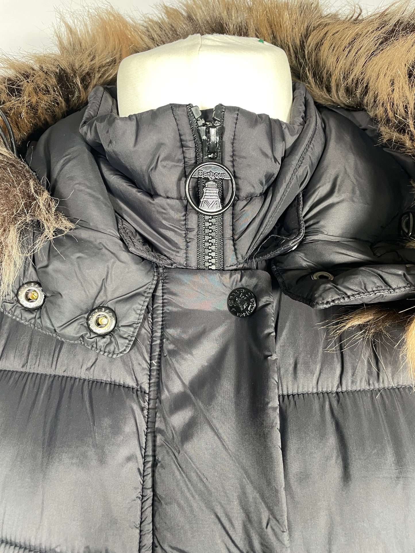 Barbour Housesteads Quilt Coat Size 12