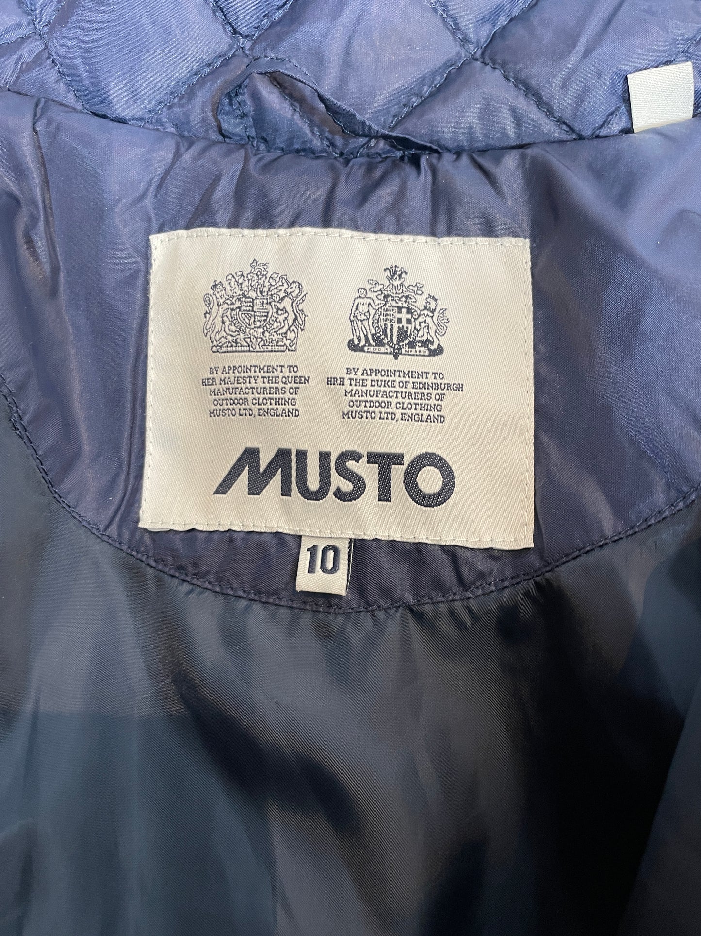 Musto Lightweight Jacket Size 8