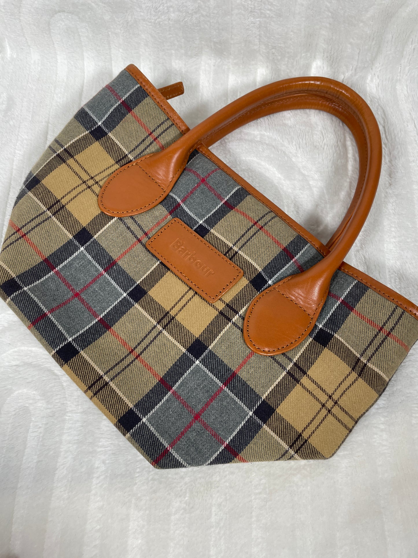 Barbour Tartan Bag