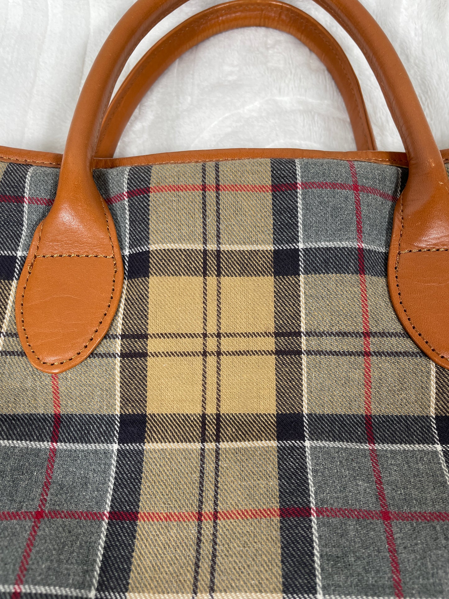 Barbour Tartan Bag