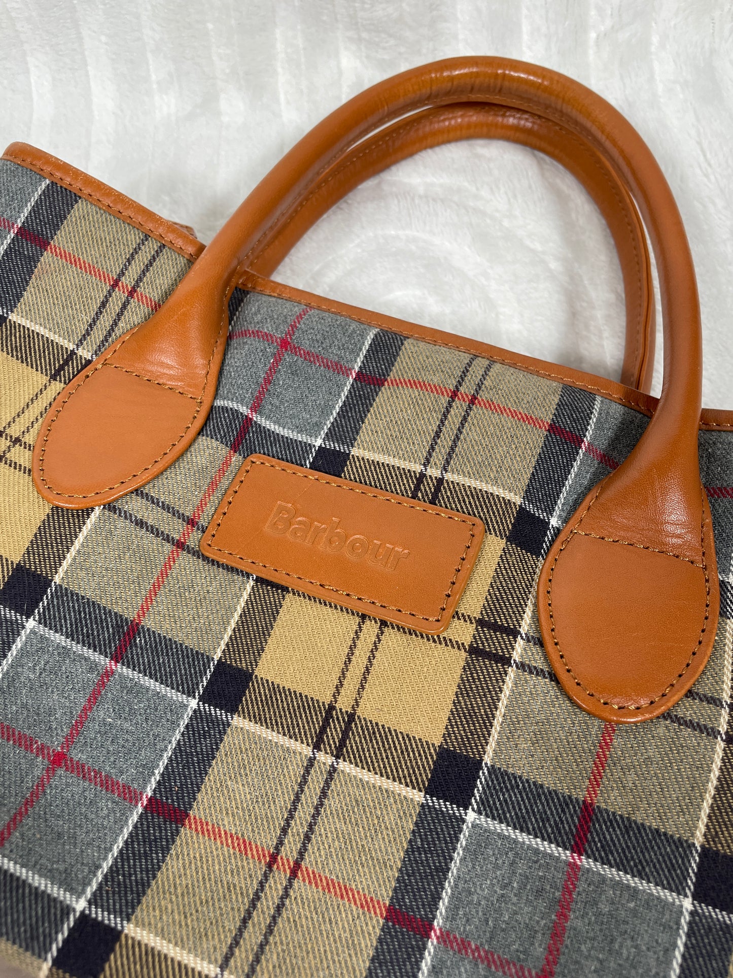 Barbour Tartan Bag