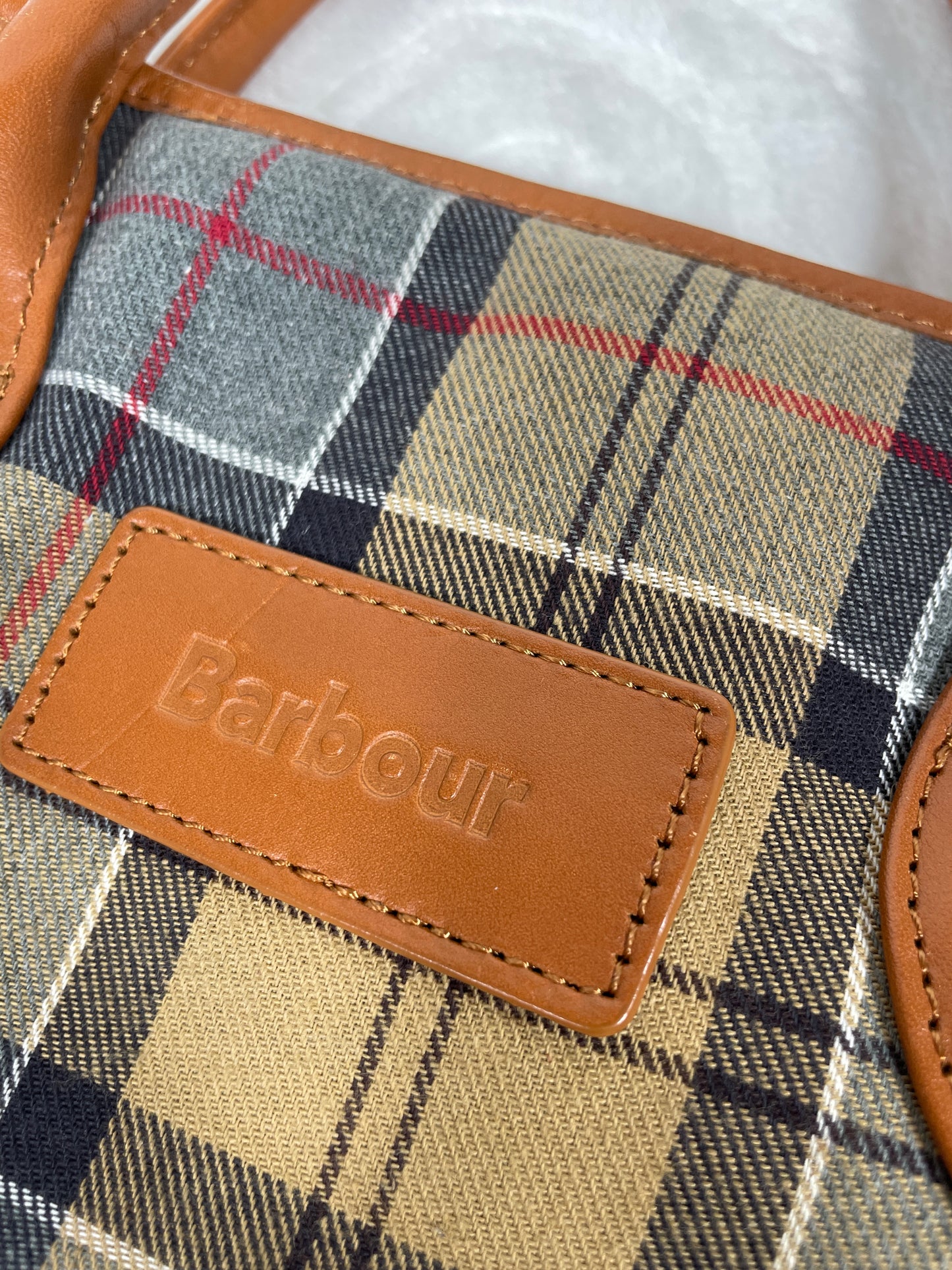 Barbour Tartan Bag