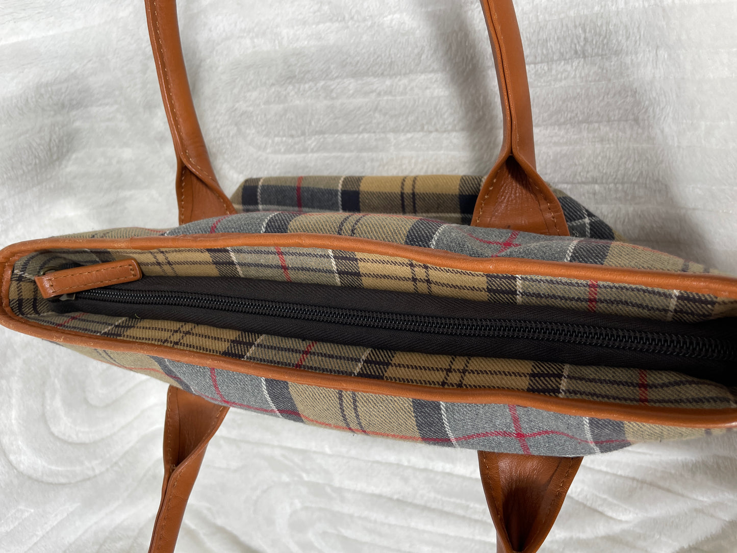 Barbour Tartan Bag