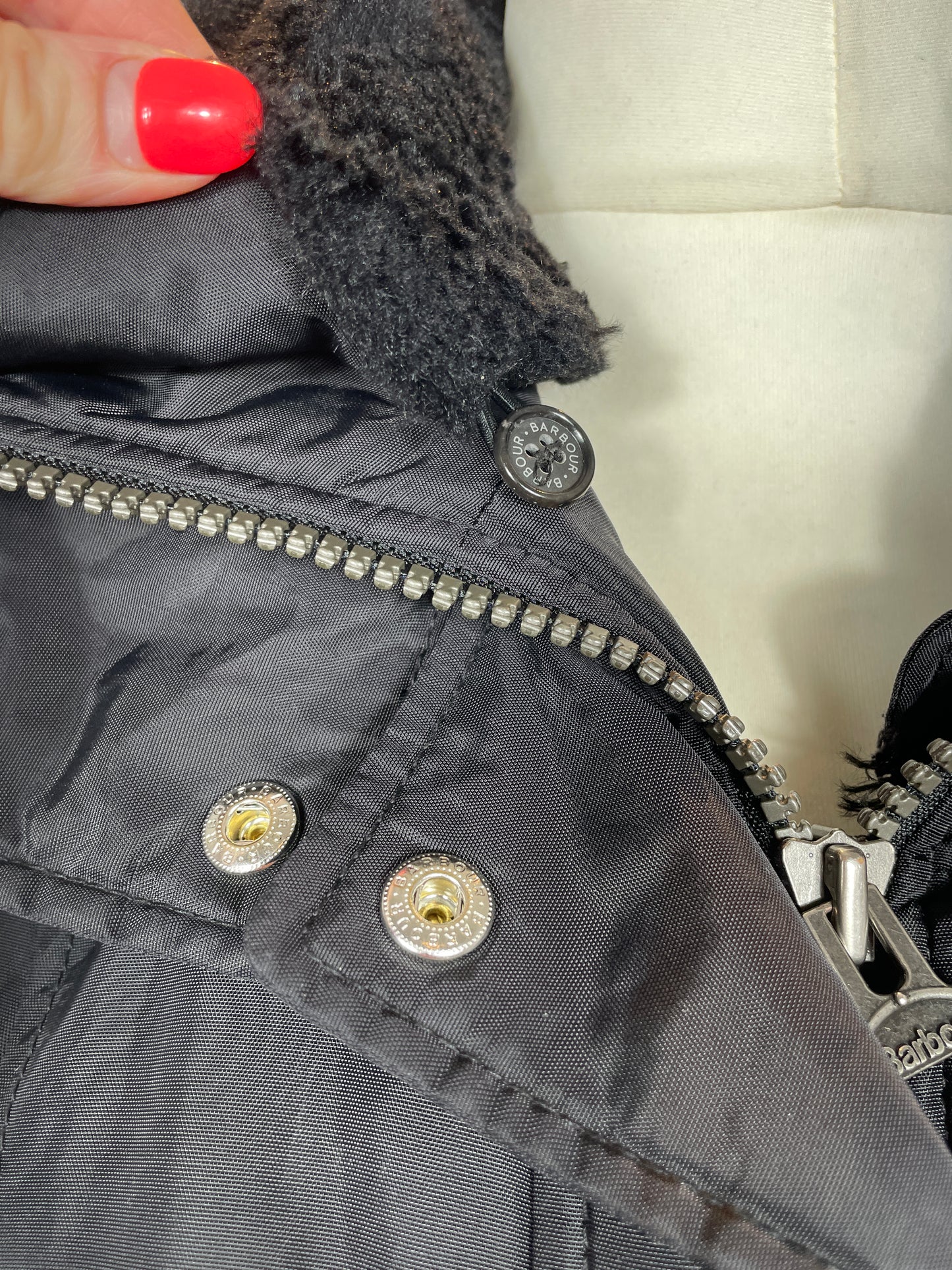 Barbour International Outlaw Parka Style Waterproof Jacket