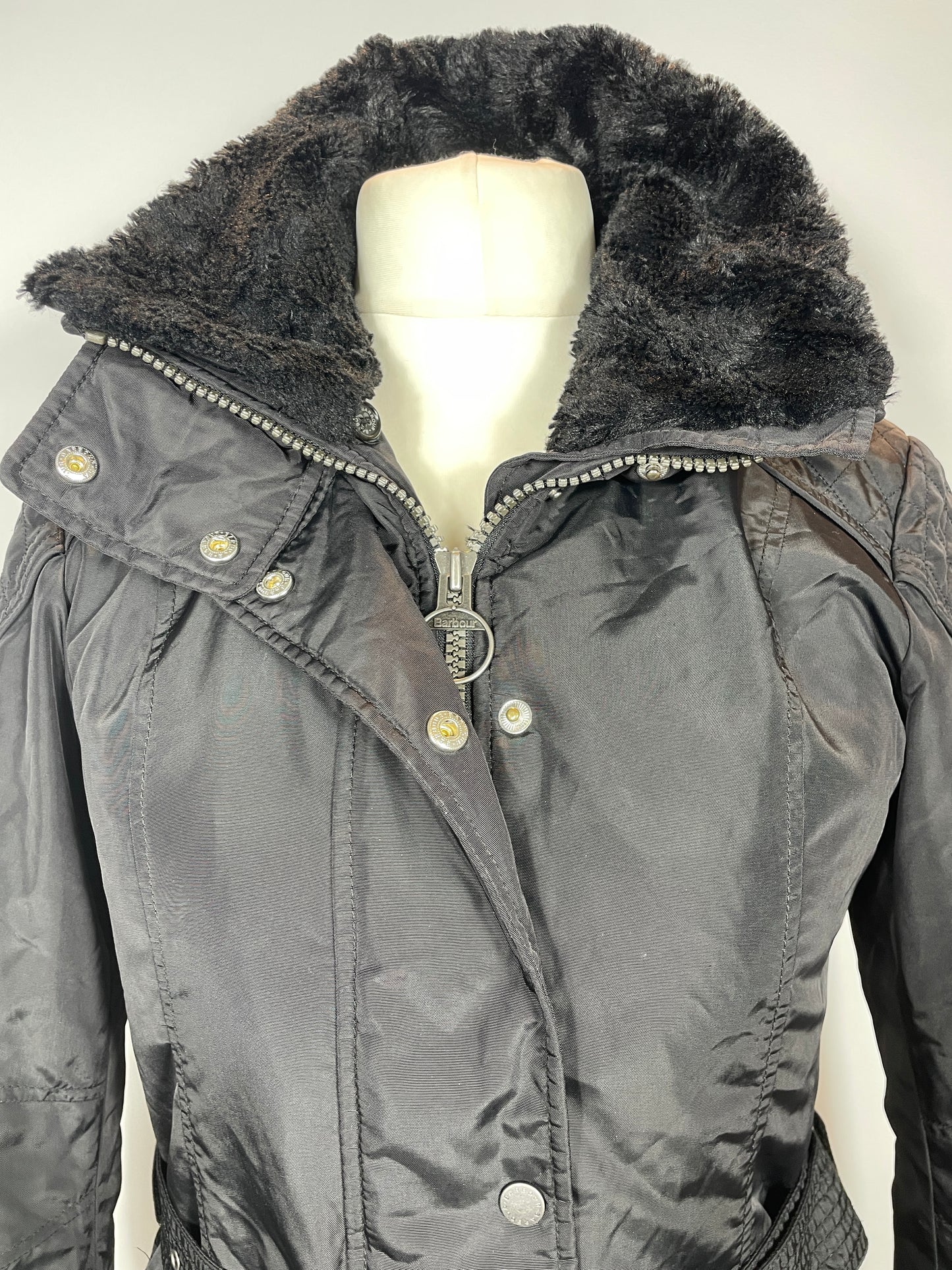 Barbour International Outlaw Parka Style Waterproof Jacket