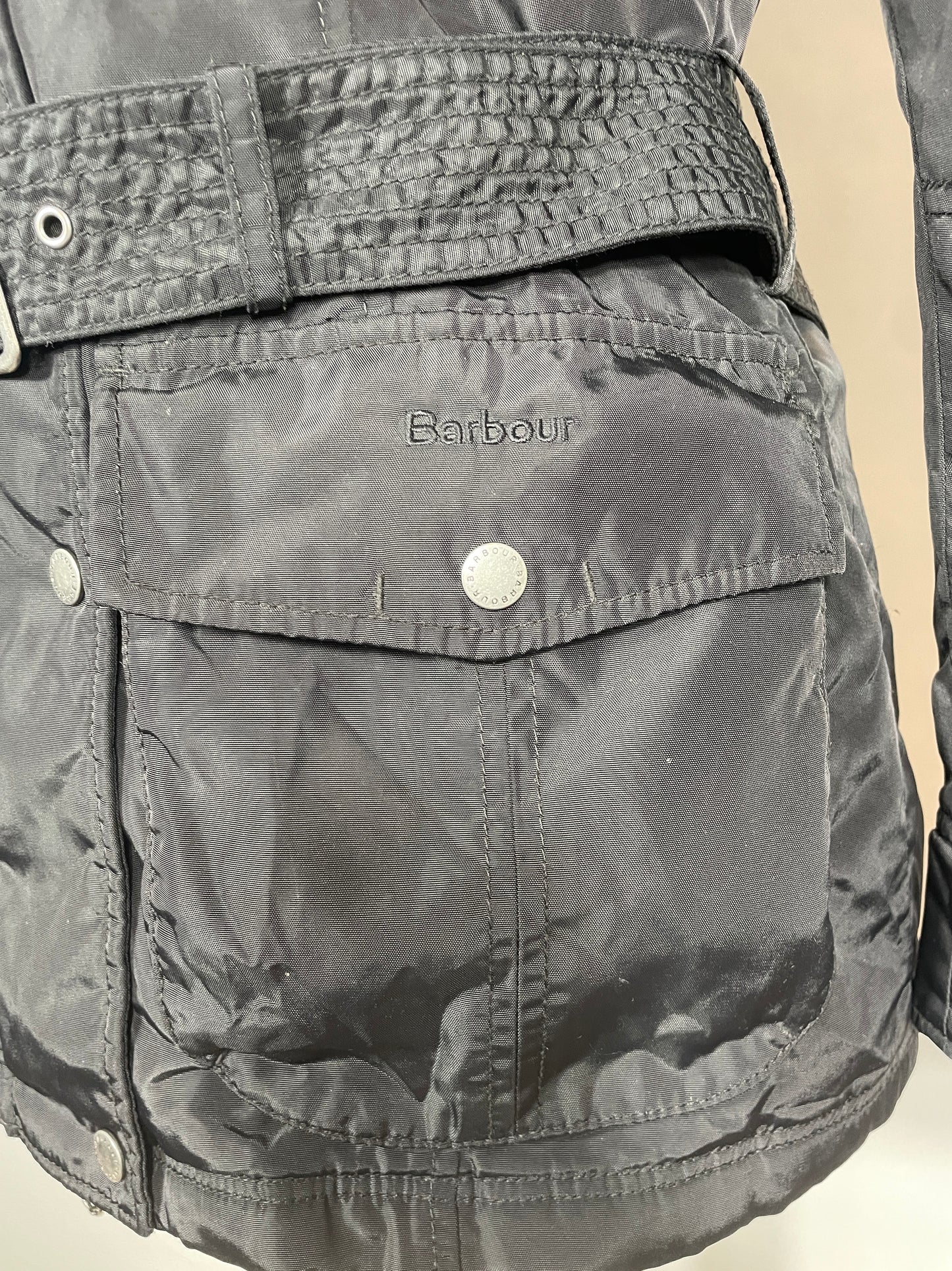 Barbour International Outlaw Parka Style Waterproof Jacket