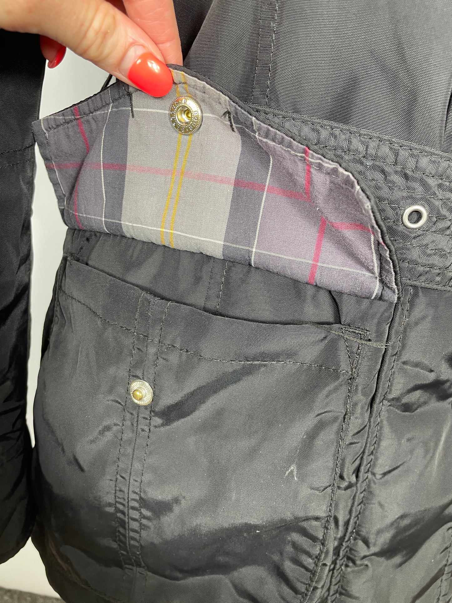 Barbour International Outlaw Parka Style Waterproof Jacket