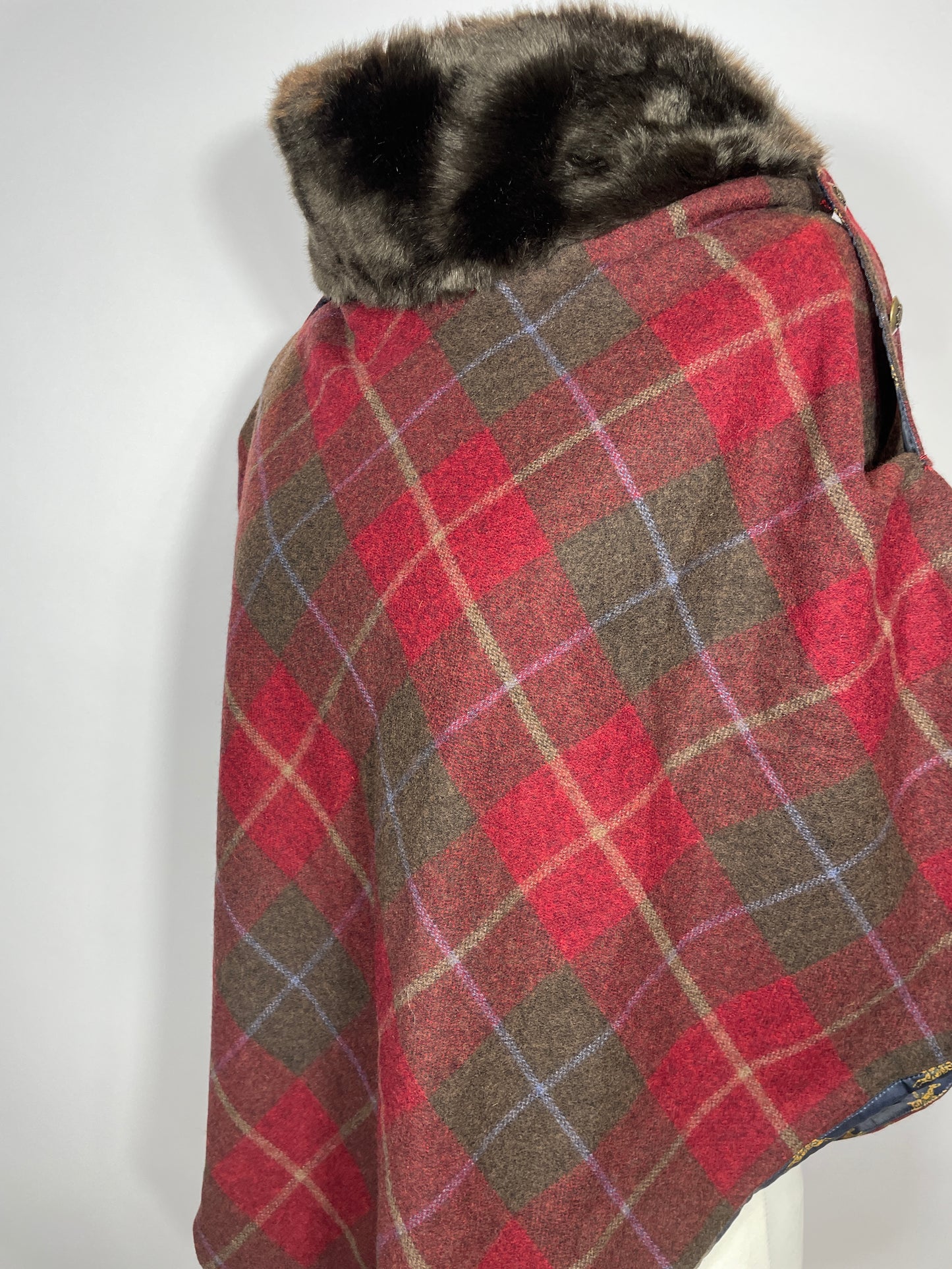 Joules Wrap Poncho One Size