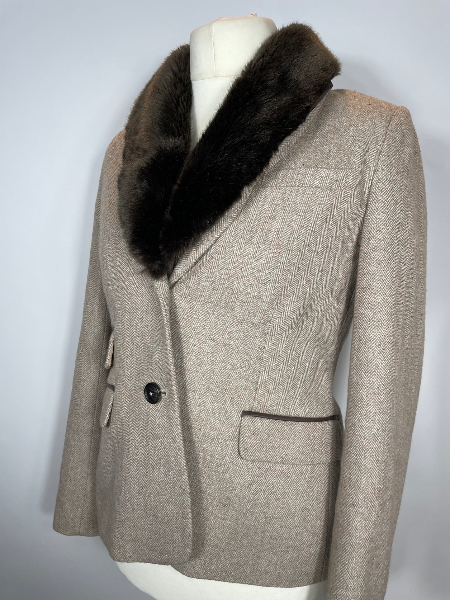 Joules Tweed Blazer Size 12