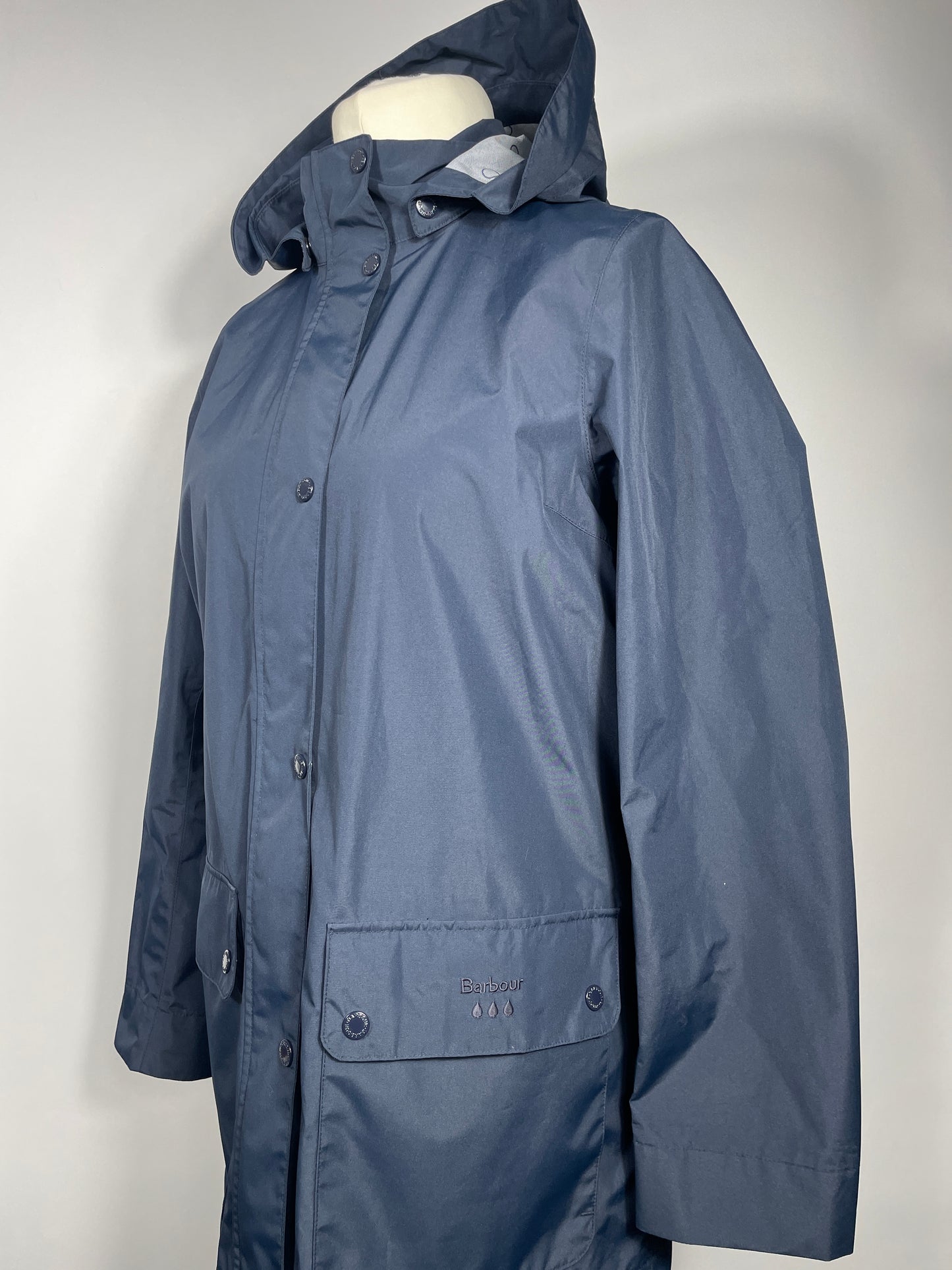 Barbour Waterproof Jacket Size 14