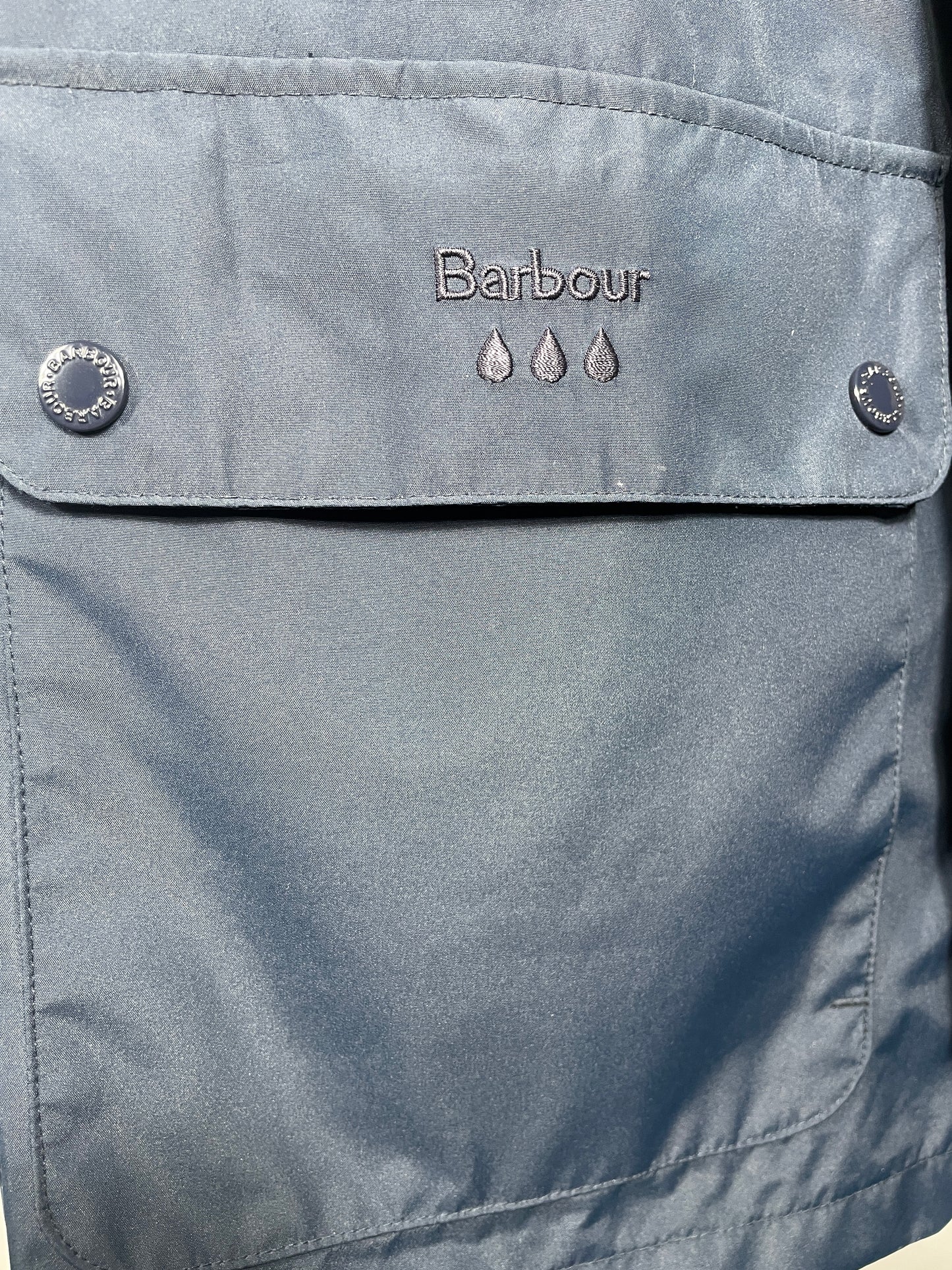 Barbour Waterproof Jacket Size 14