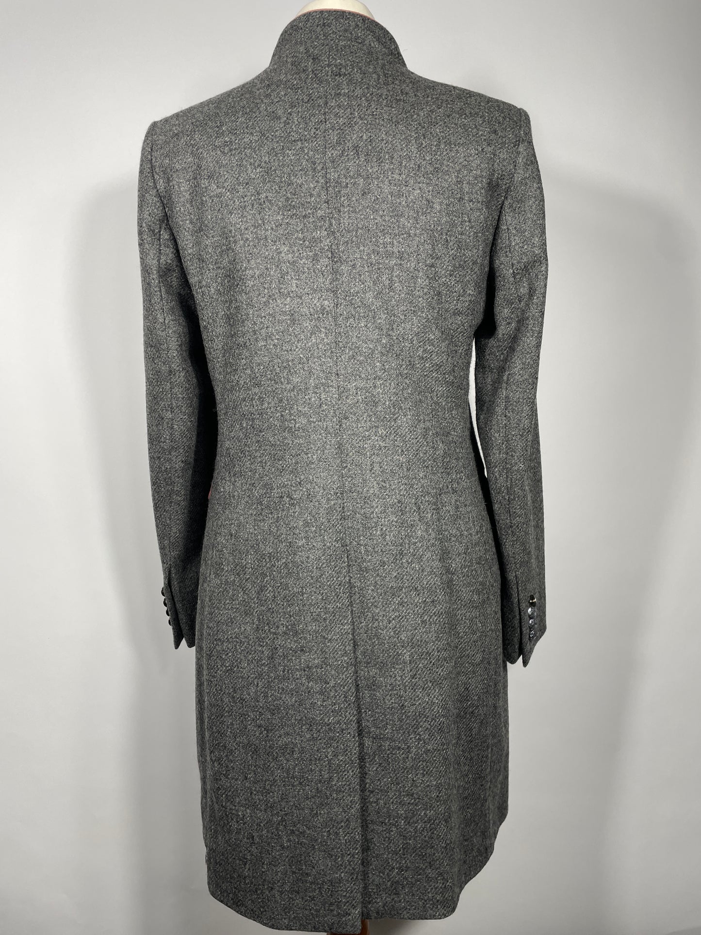 Shetland Moon Long Tweed Jacket Size 14