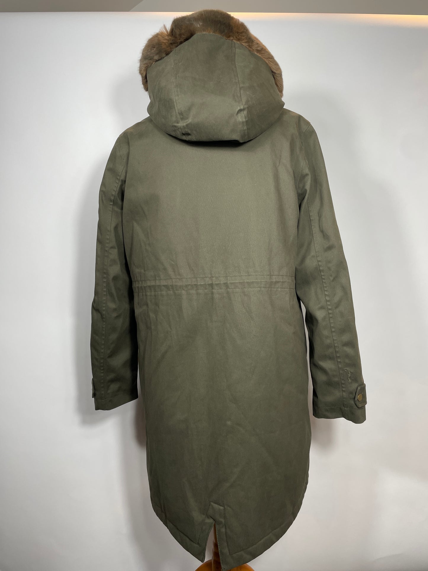 Joules Parka Style Waterproof Coat Size 16