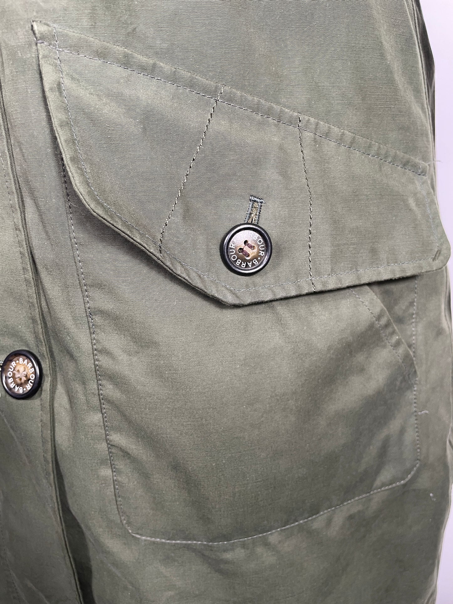 Barbour Waterproof Coat Size 12
