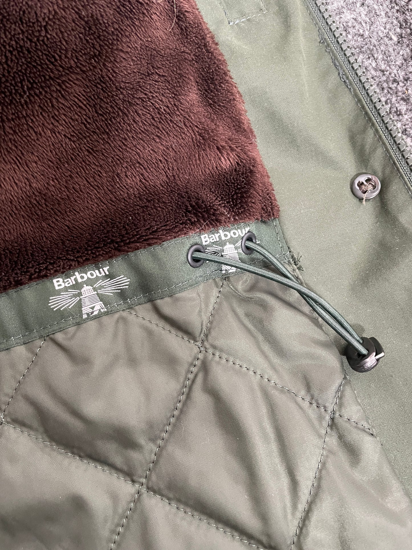 Barbour Waterproof Coat Size 12
