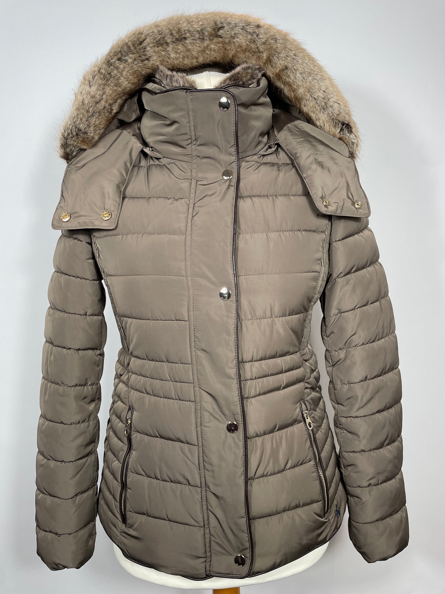Joules Gosway Coat 'Wild Mushroom' NWT