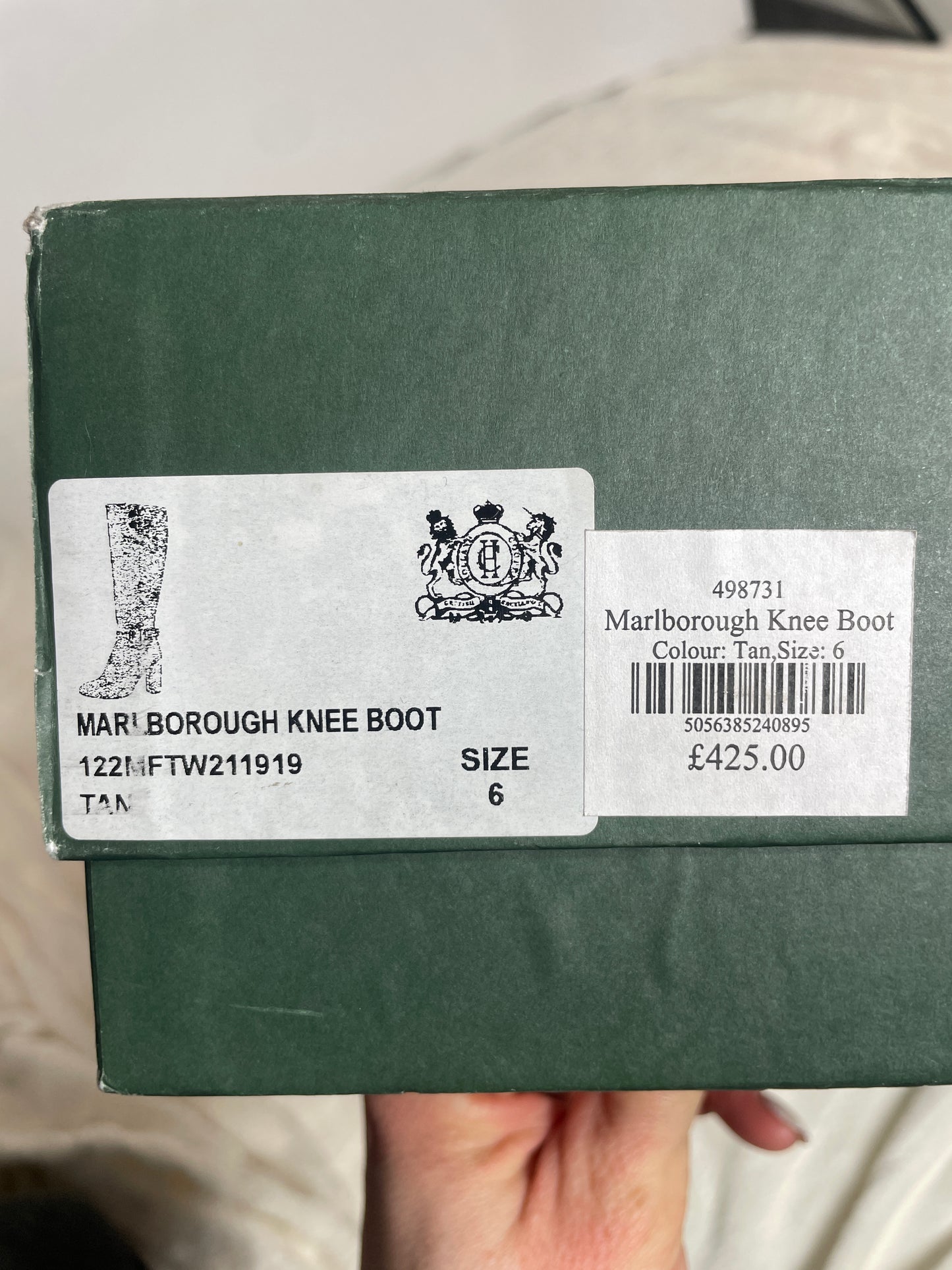 Holland Cooper Marlborough Knee Boots
