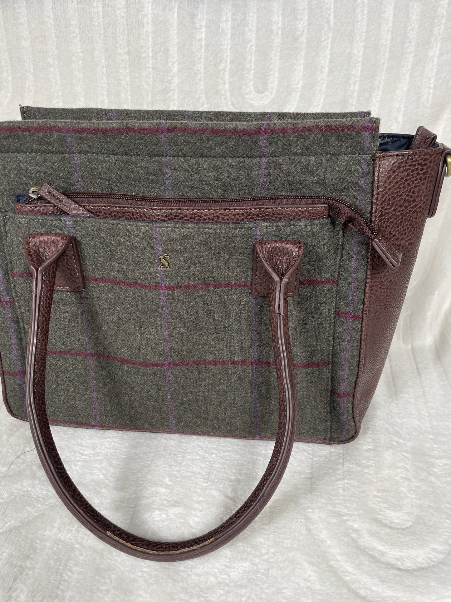 Joules Tweed Bag