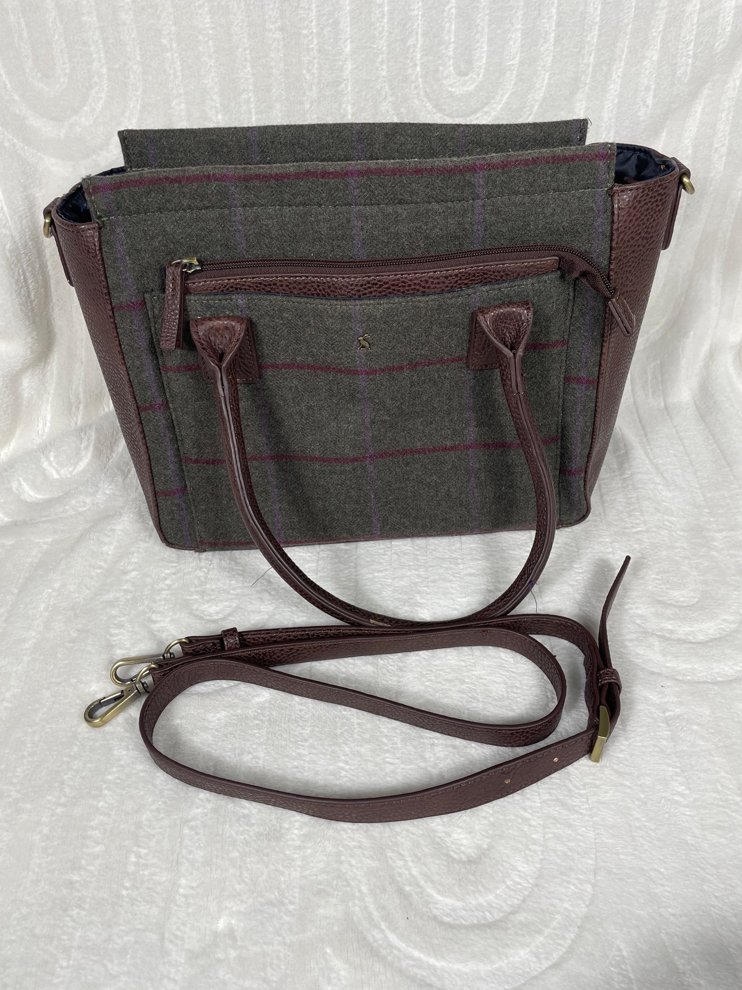 Joules Tweed Bag