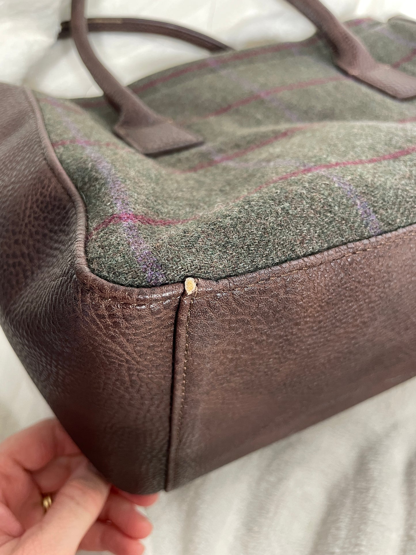 Joules Tweed Bag