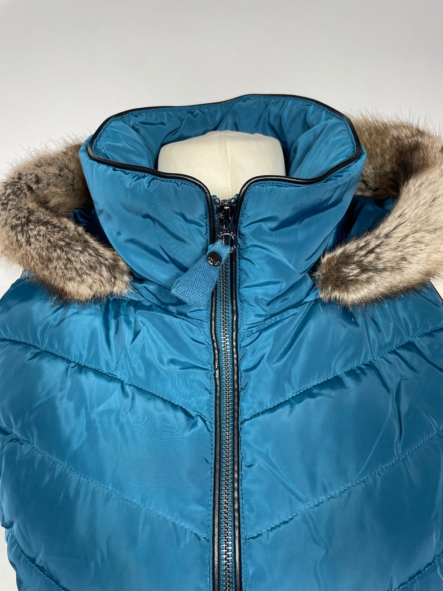 Joules Teal Gilet Size 14