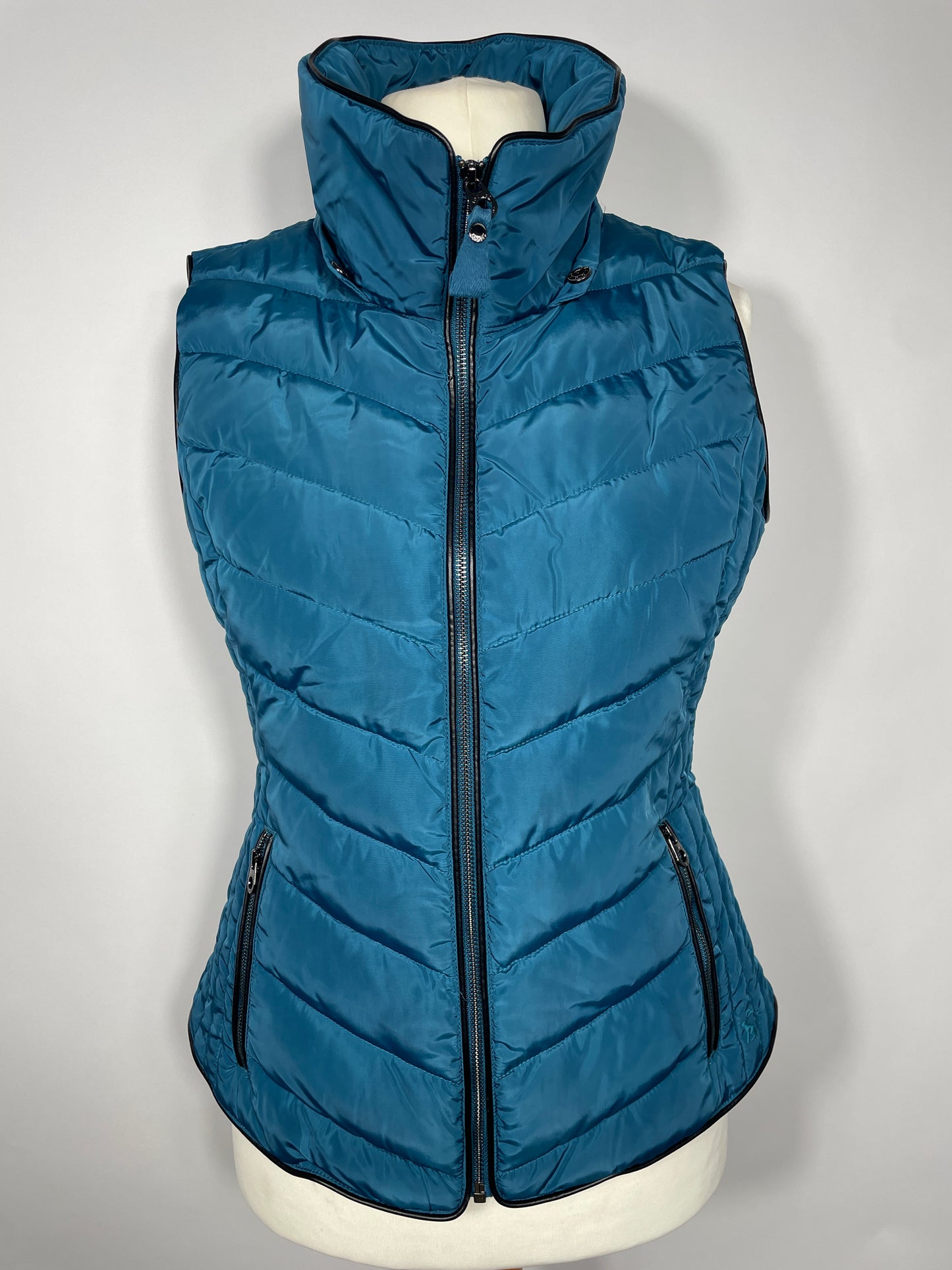 Joules Teal Gilet Size 14