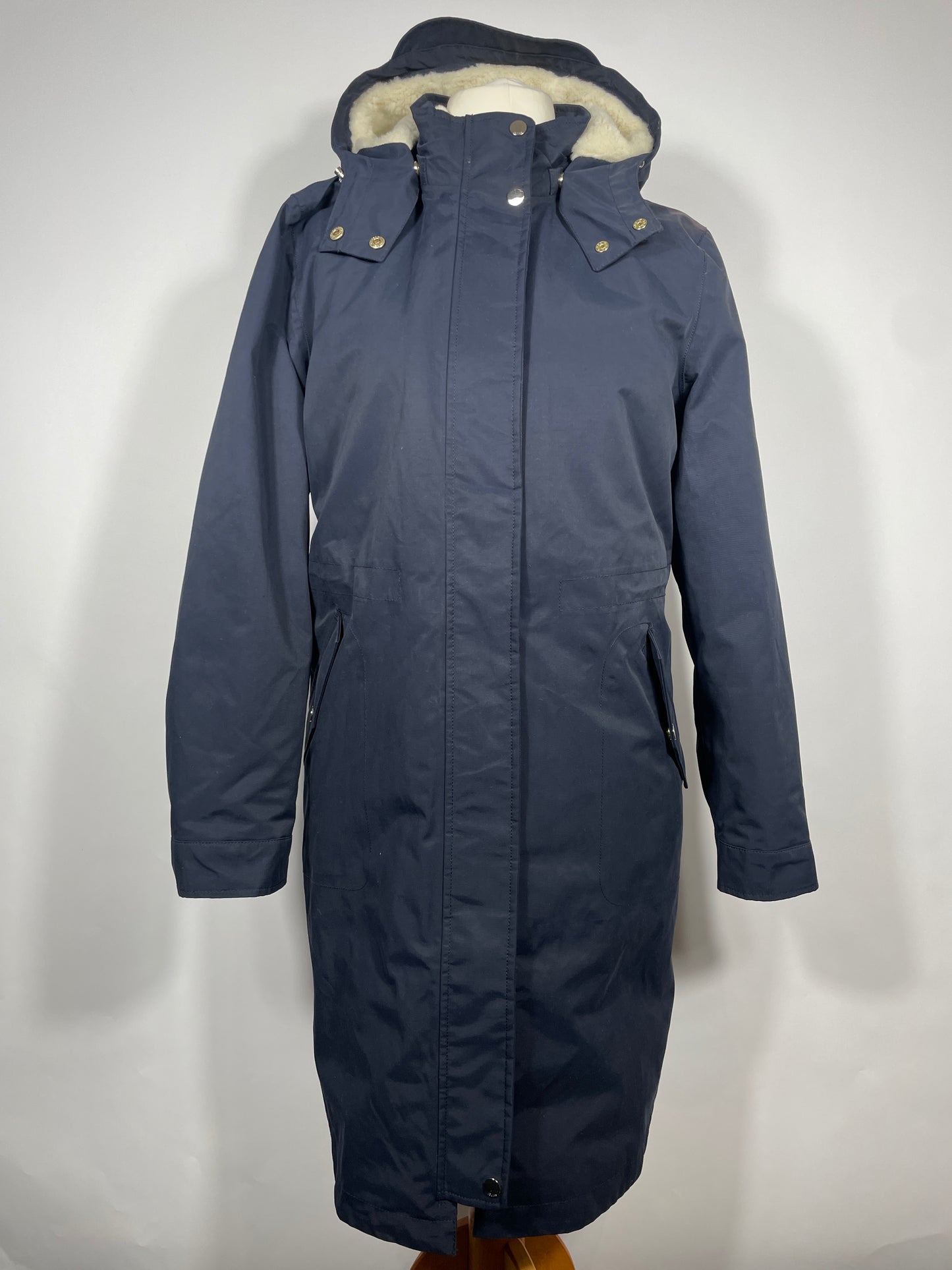 Joules Waterproof Long Coat Size 16