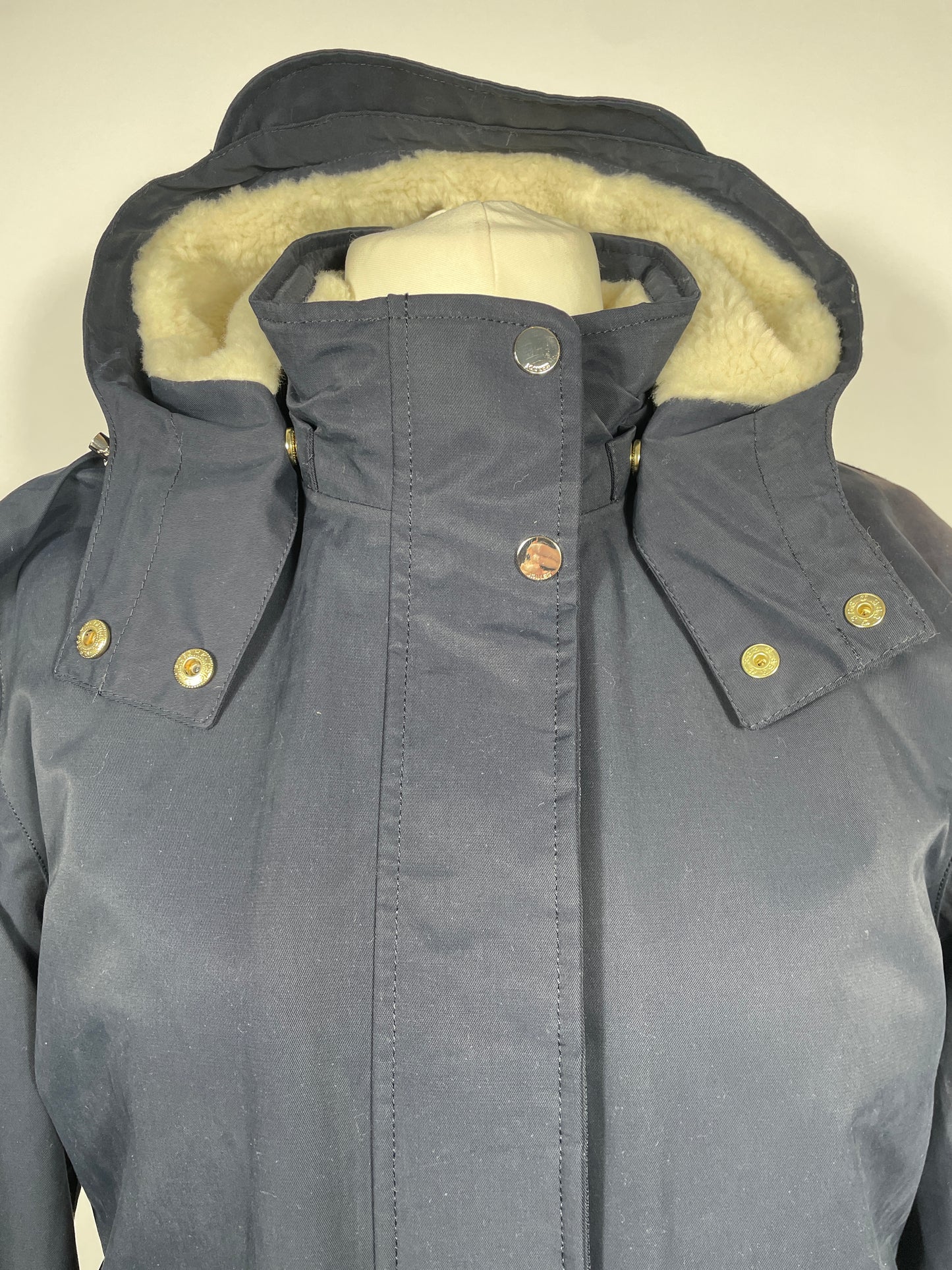 Joules Waterproof Long Coat Size 16