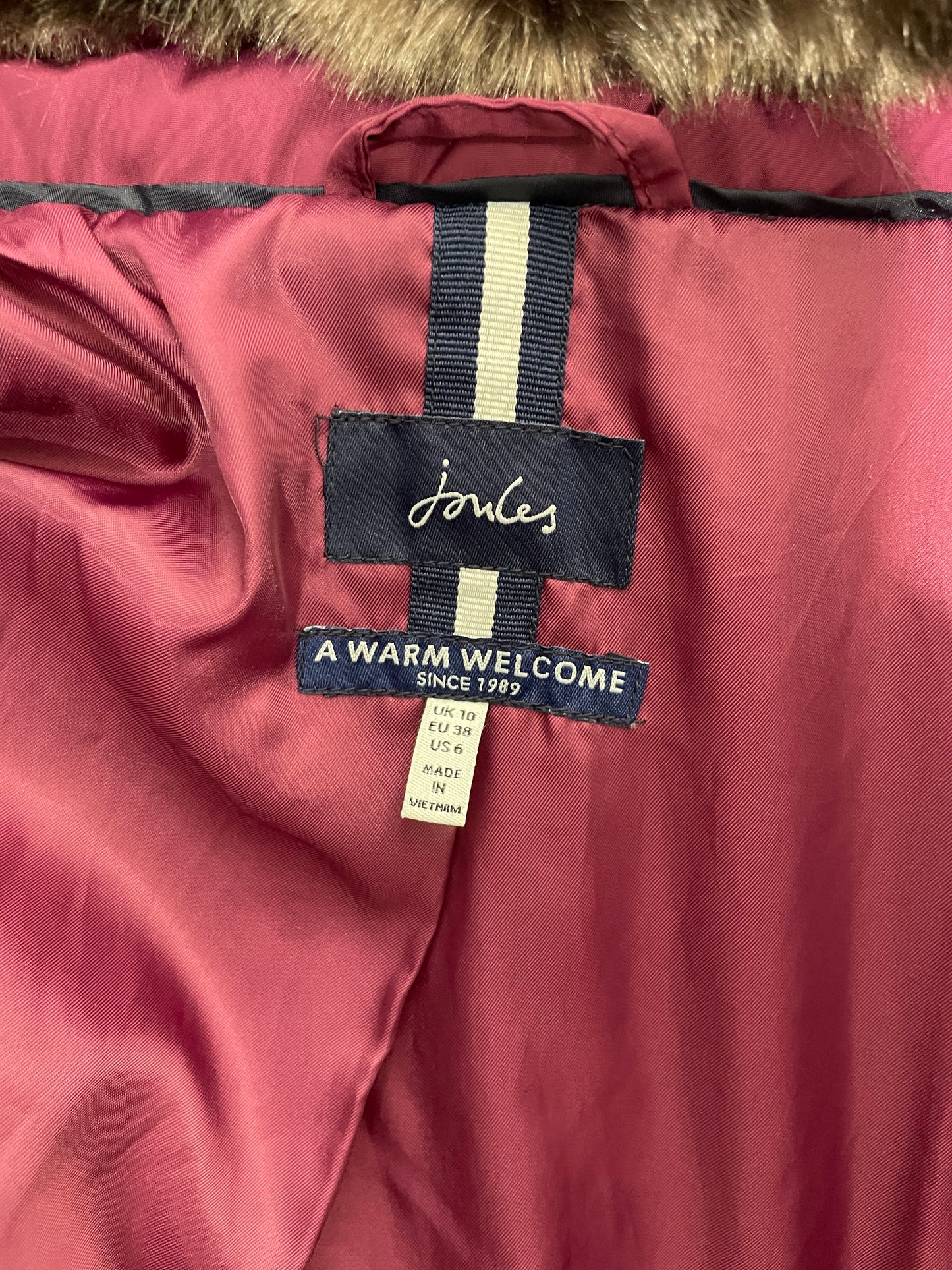 Joules Cherington Size 10