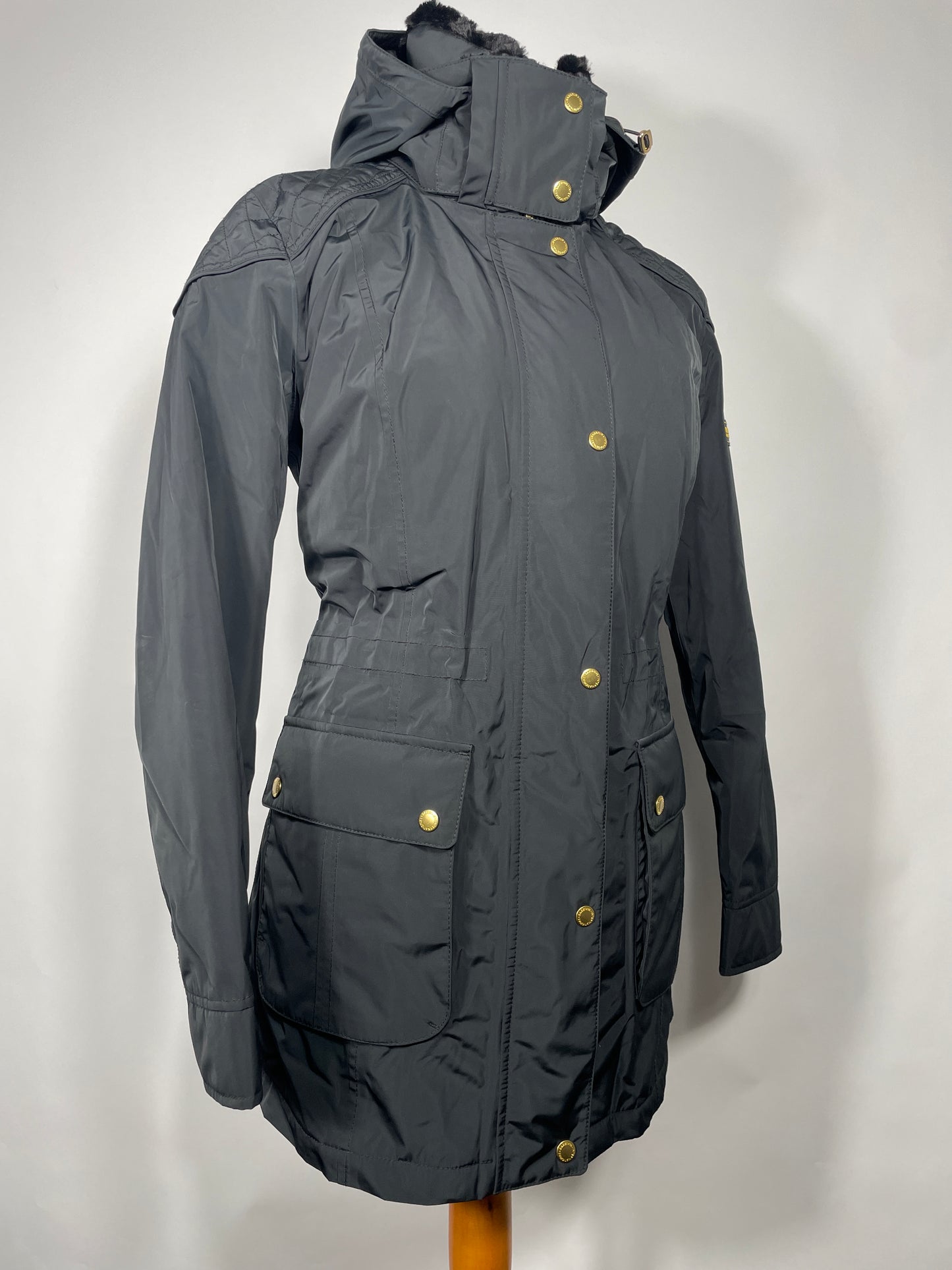 Barbour Waterproof Coat Size 16