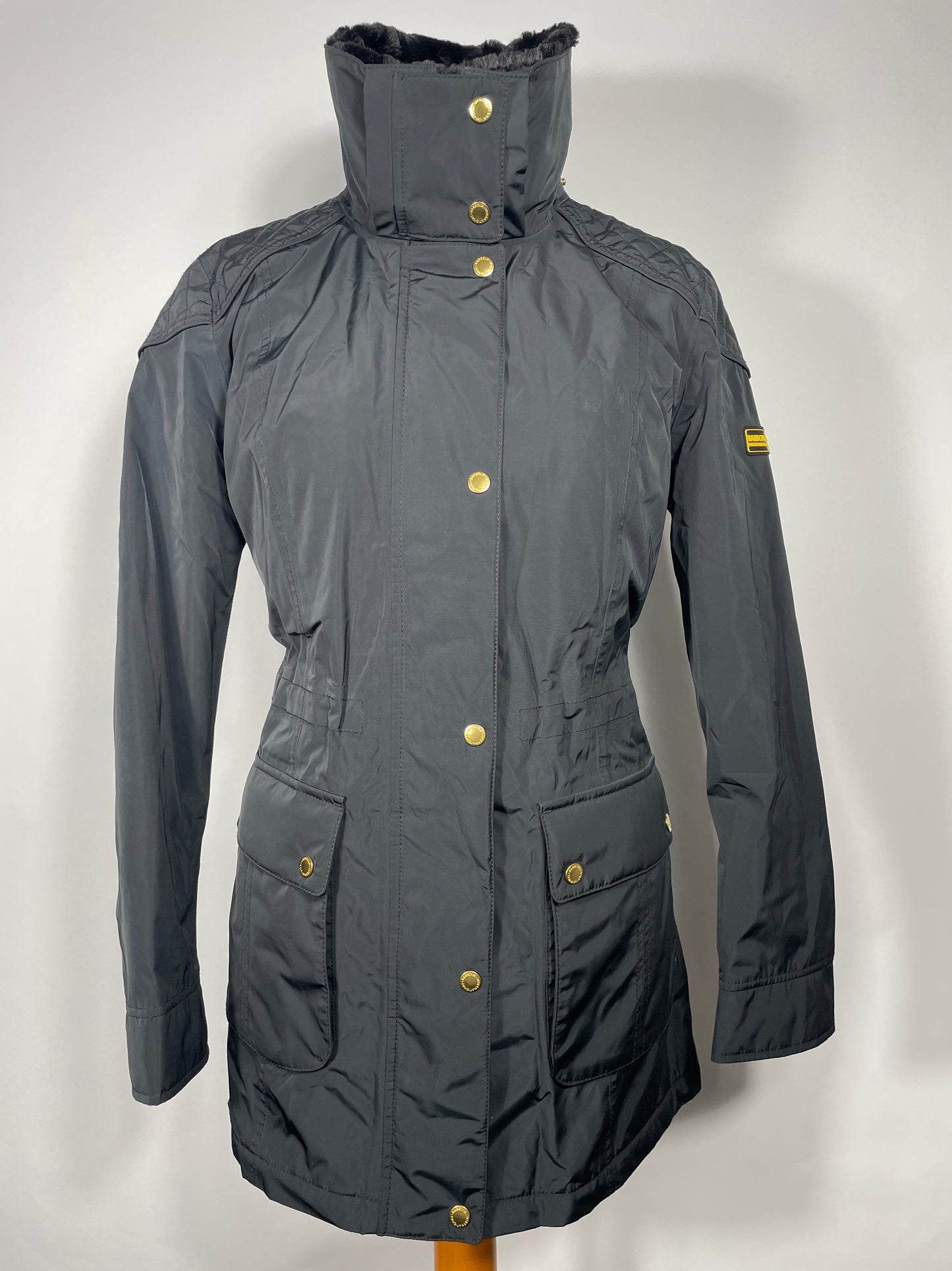 Barbour Waterproof Coat Size 16