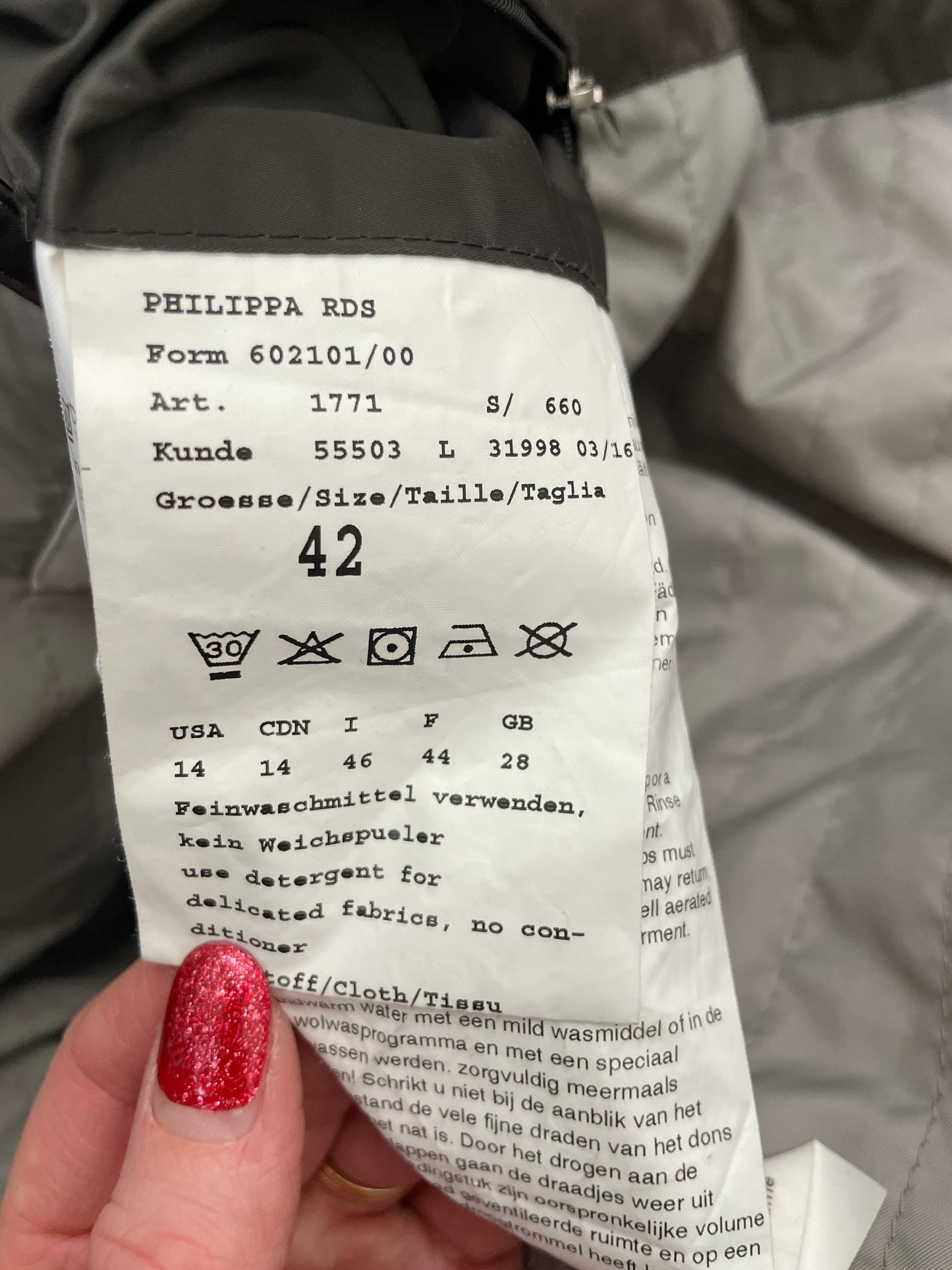 Pikeur Philippa Long Down Coat