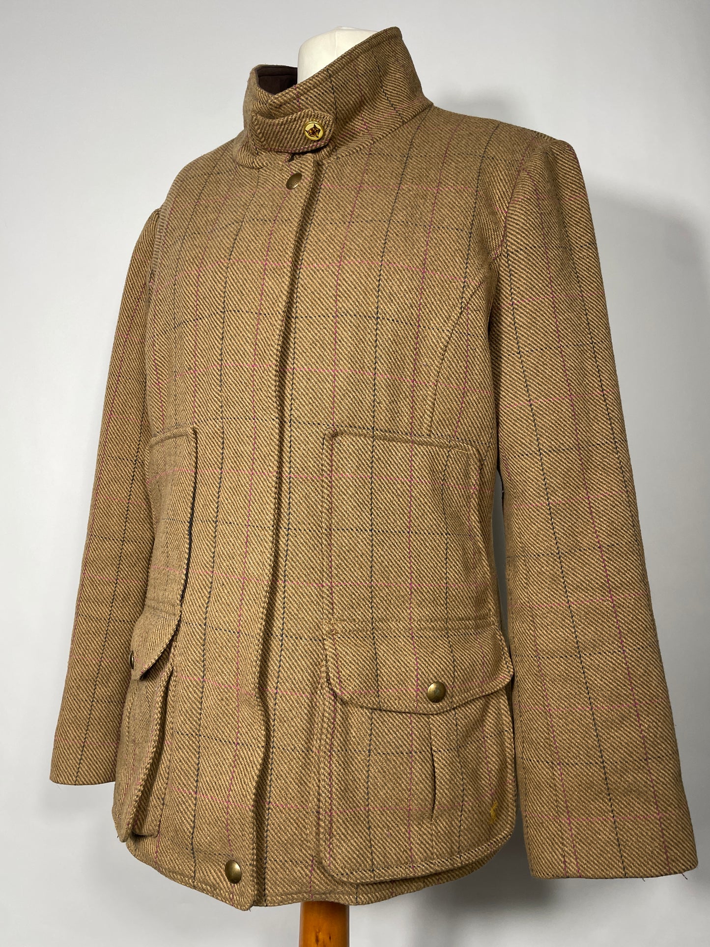 Joules Field Coat 'Crop Tweed'
