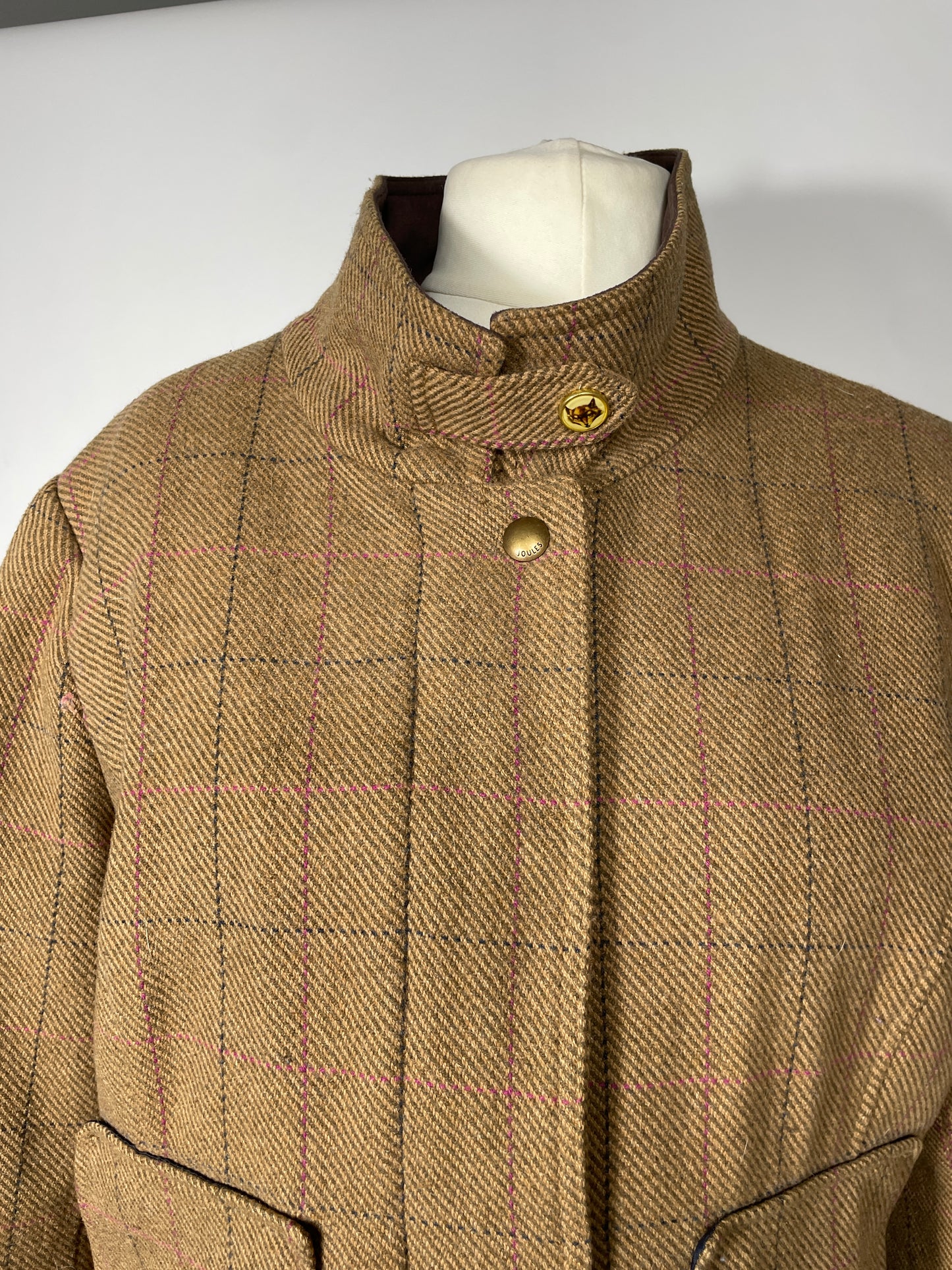 Joules Field Coat 'Crop Tweed'