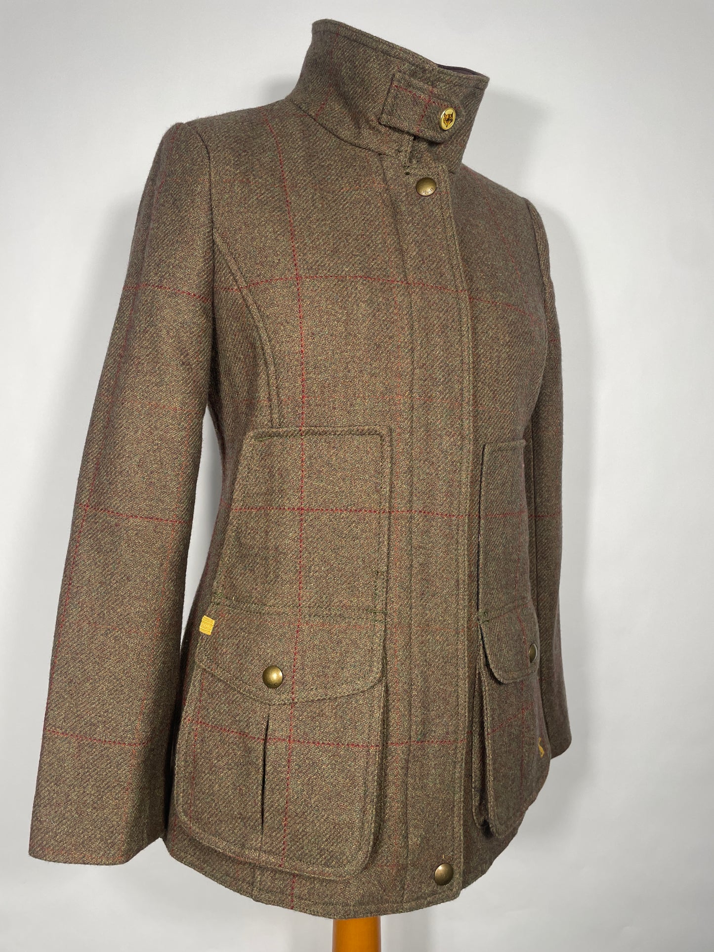Joules Field Coat 'Green Tweed'