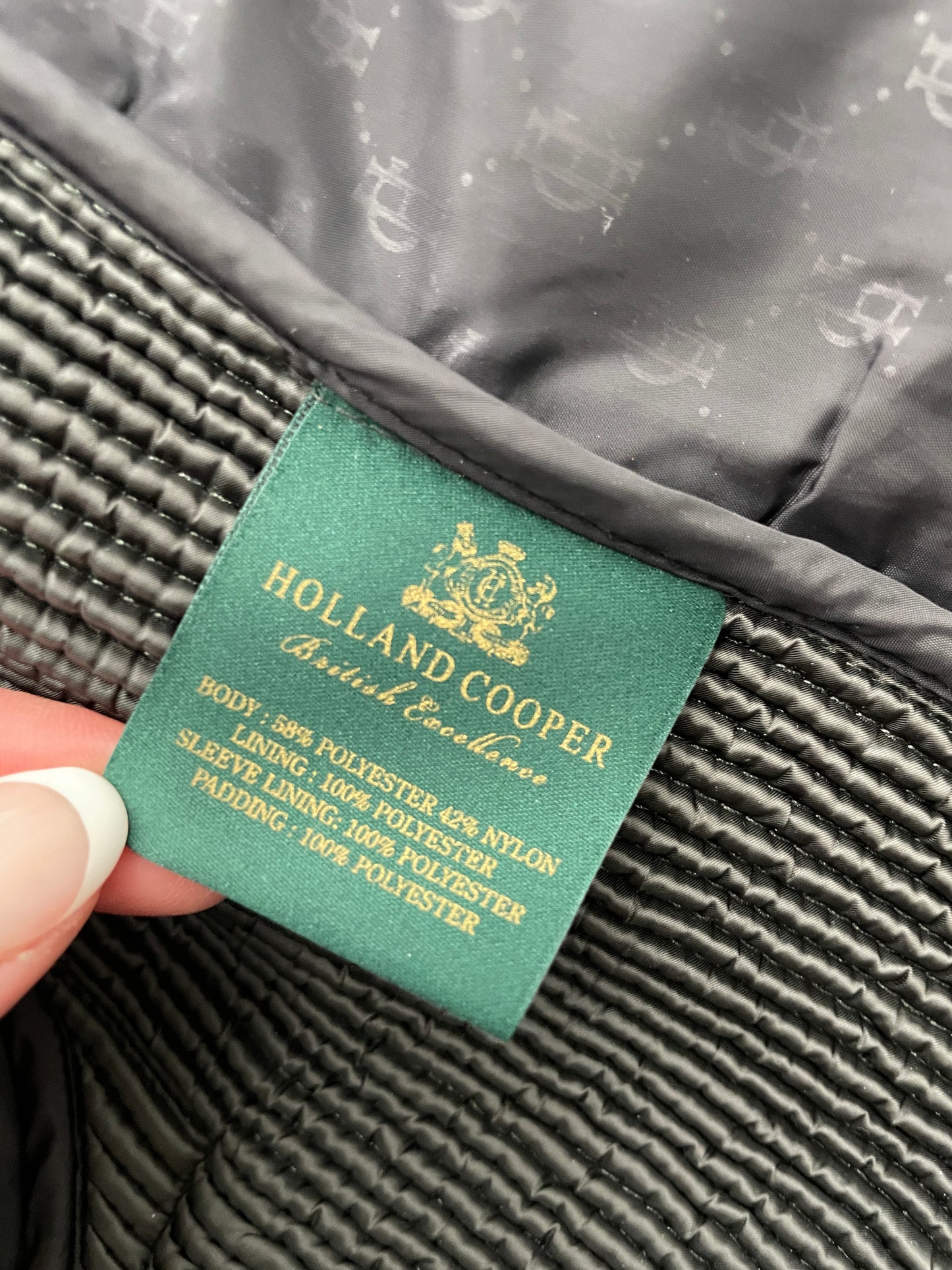 Holland Cooper Diamond Quilt Jacket