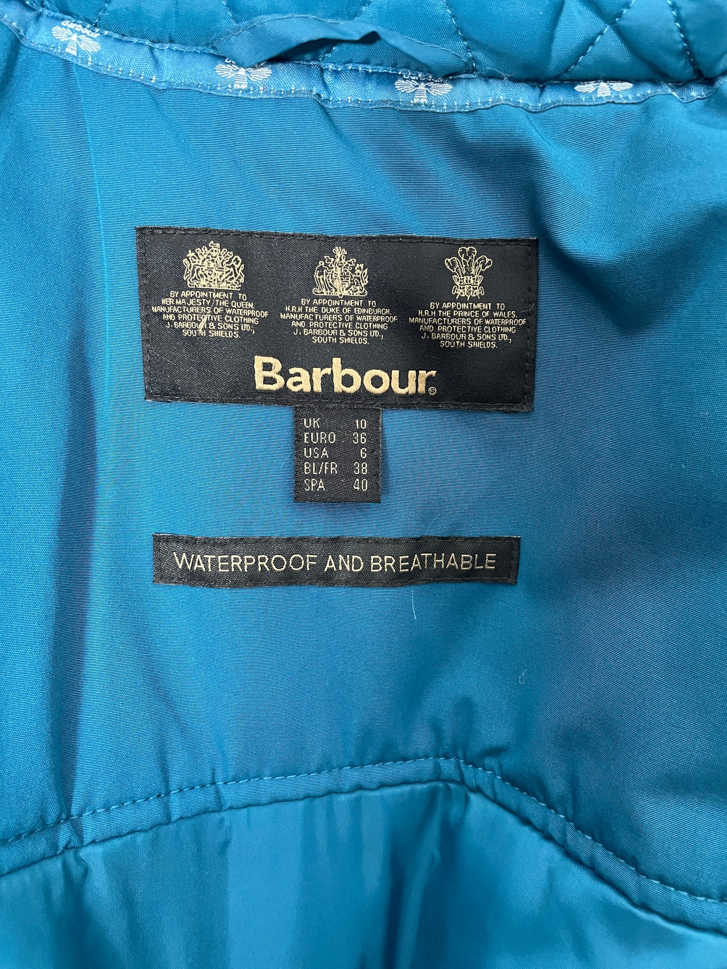 Barbour Waterproof Coat