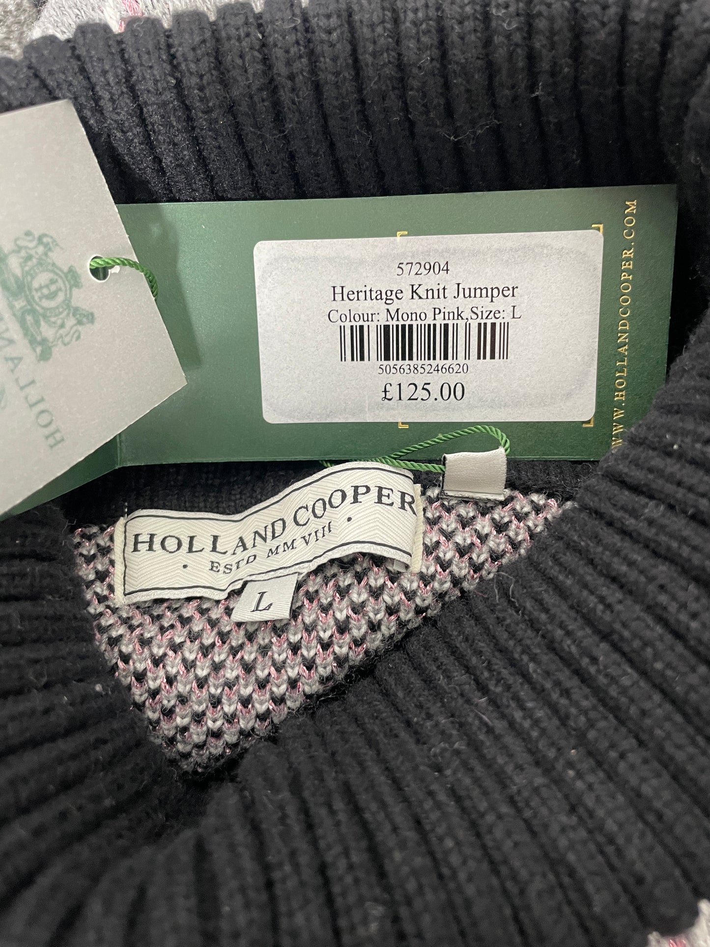 Holland Cooper Roll Neck Jumper NWT