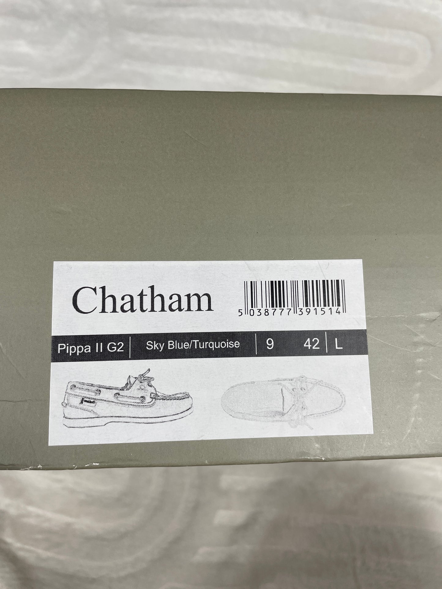 Chatham Pippa G2 Deck Shoe Size 9 NWT