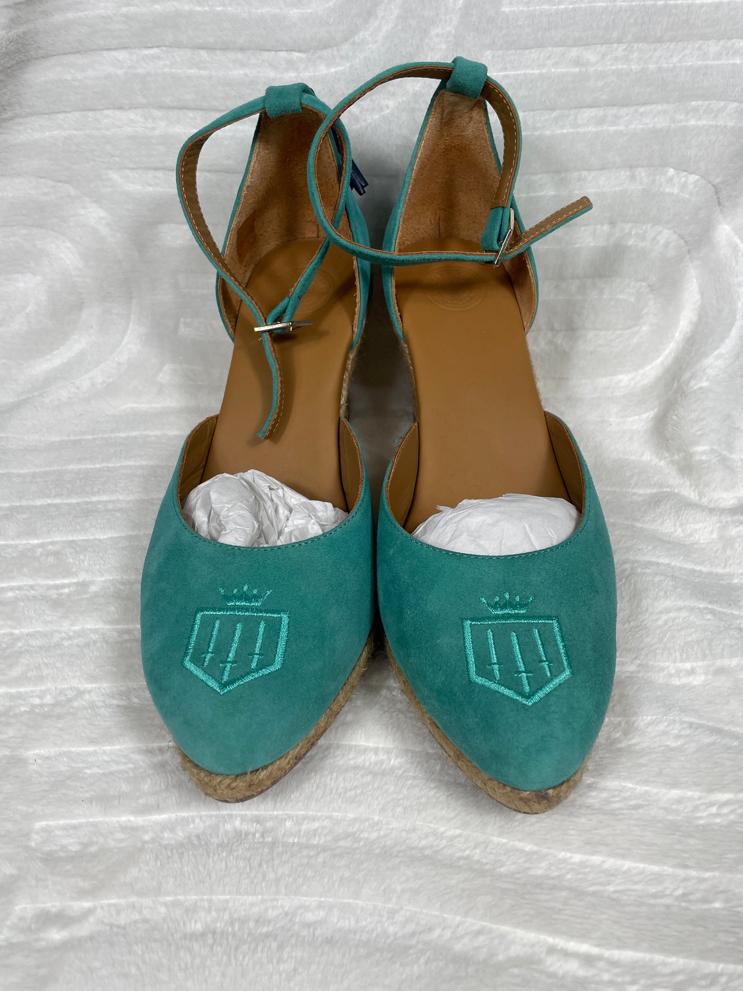 Fairfax & Favor Monaco Wedges Size 7.5