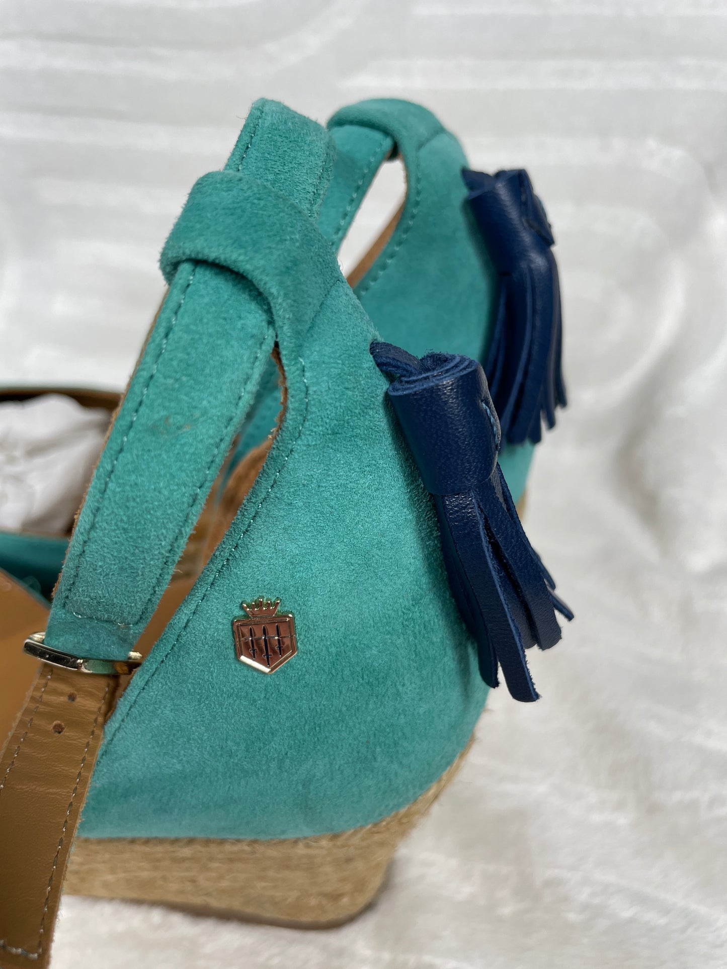 Fairfax & Favor Monaco Wedges Size 7.5