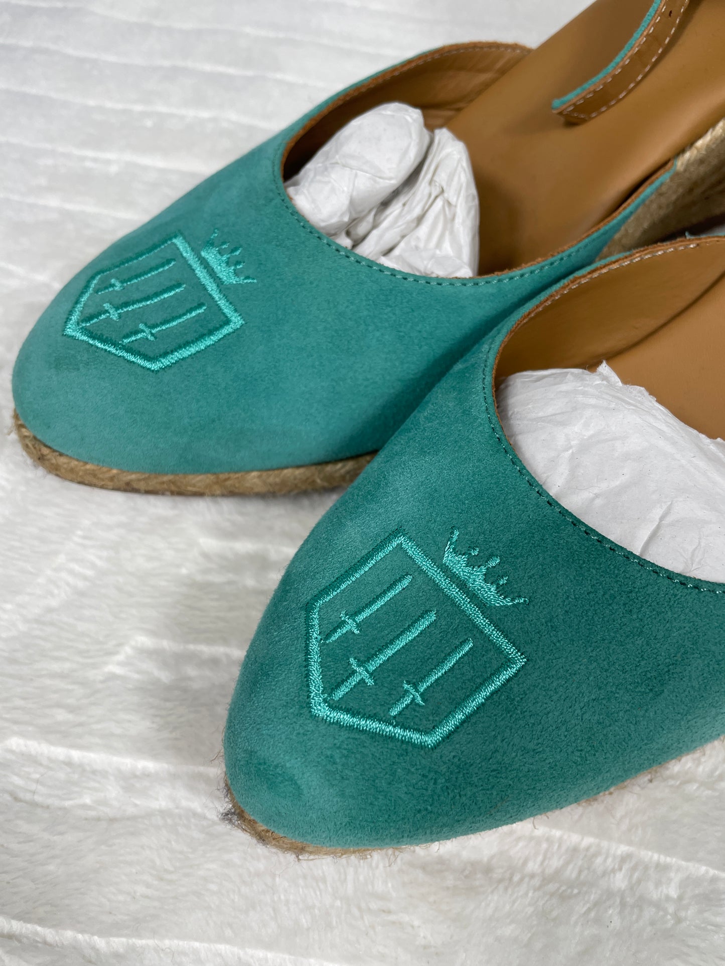 Fairfax & Favor Monaco Wedges Size 7.5