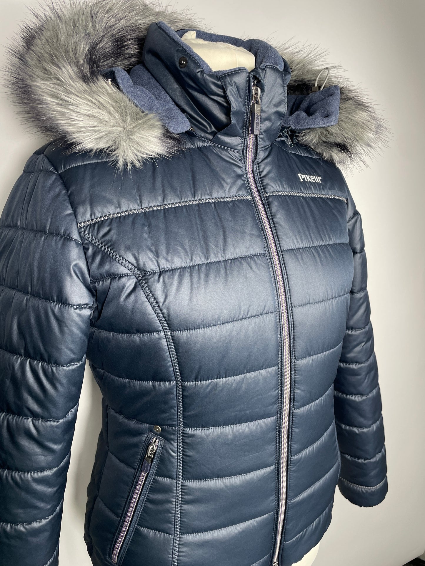 Pikeur Luxury Quilted Ladies Coat Size 10