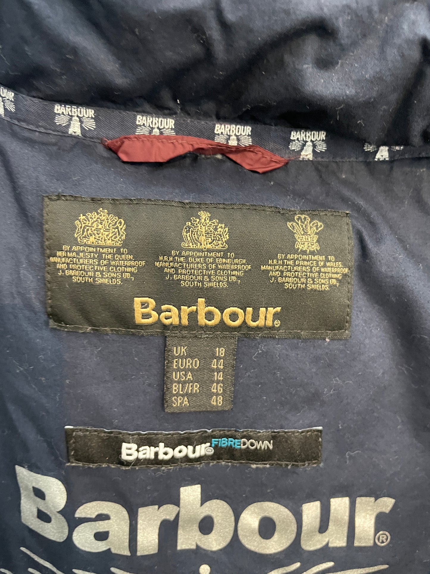 Barbour Puffer Coat