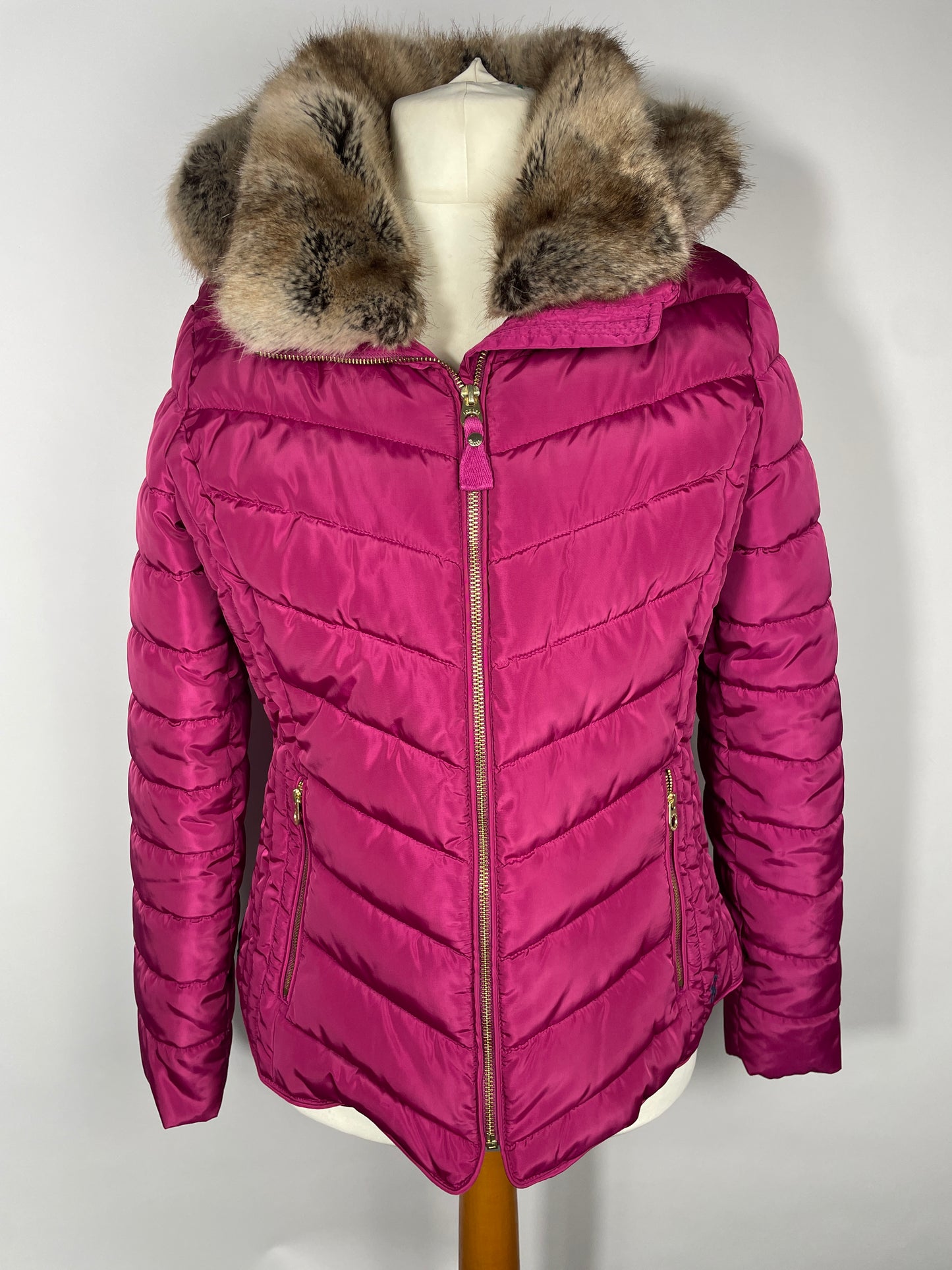 Joules Puffer Coat Size 16