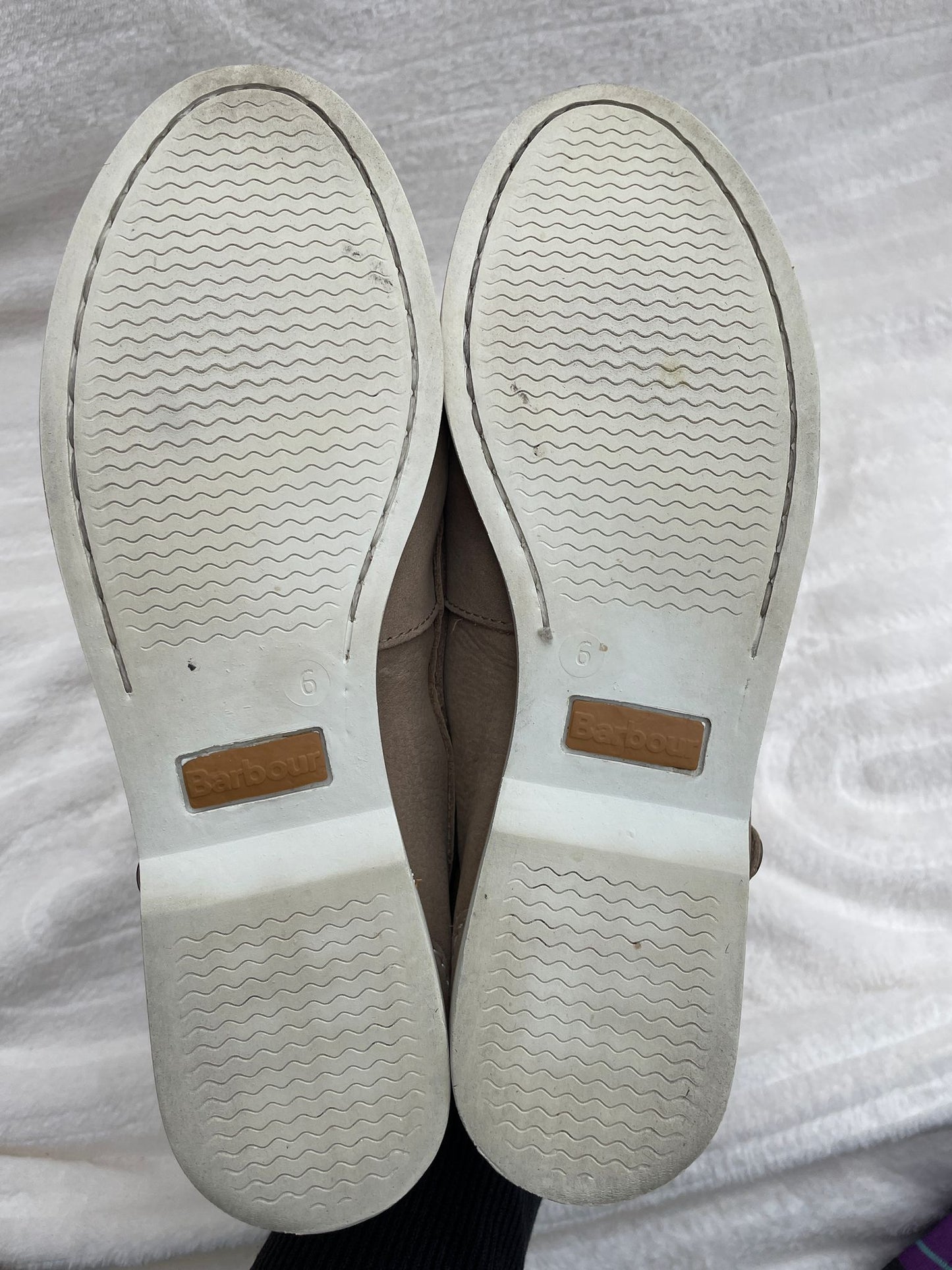 Barbour Deck Shoes Size 6